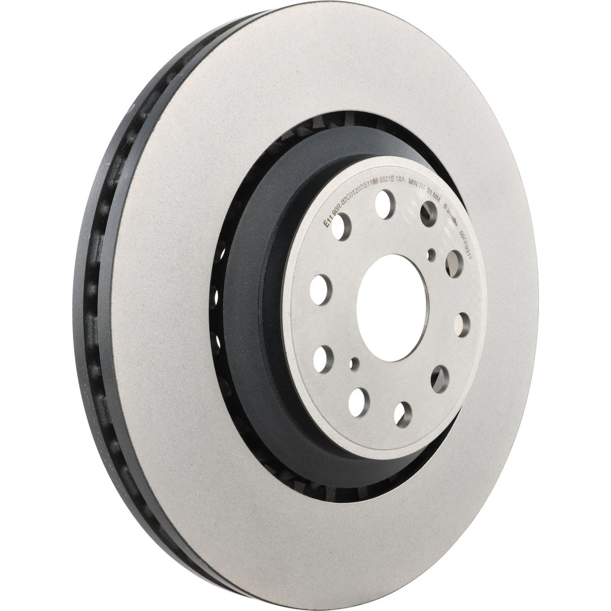 PRIME UV Coated Front Disc Brake Rotor - 09.D693.11_01