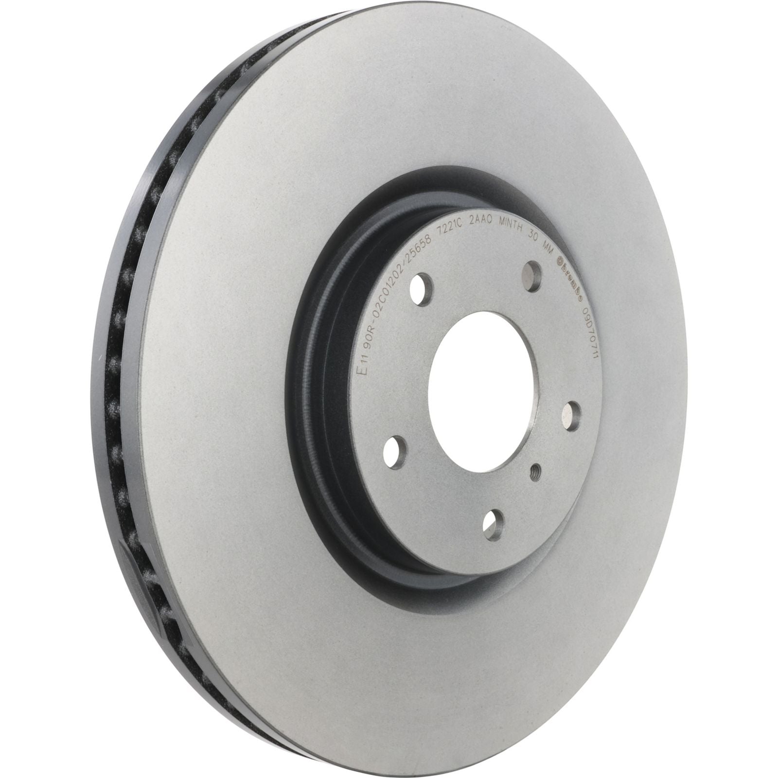 PRIME UV Coated Front Disc Brake Rotor - 09.D707.11_04