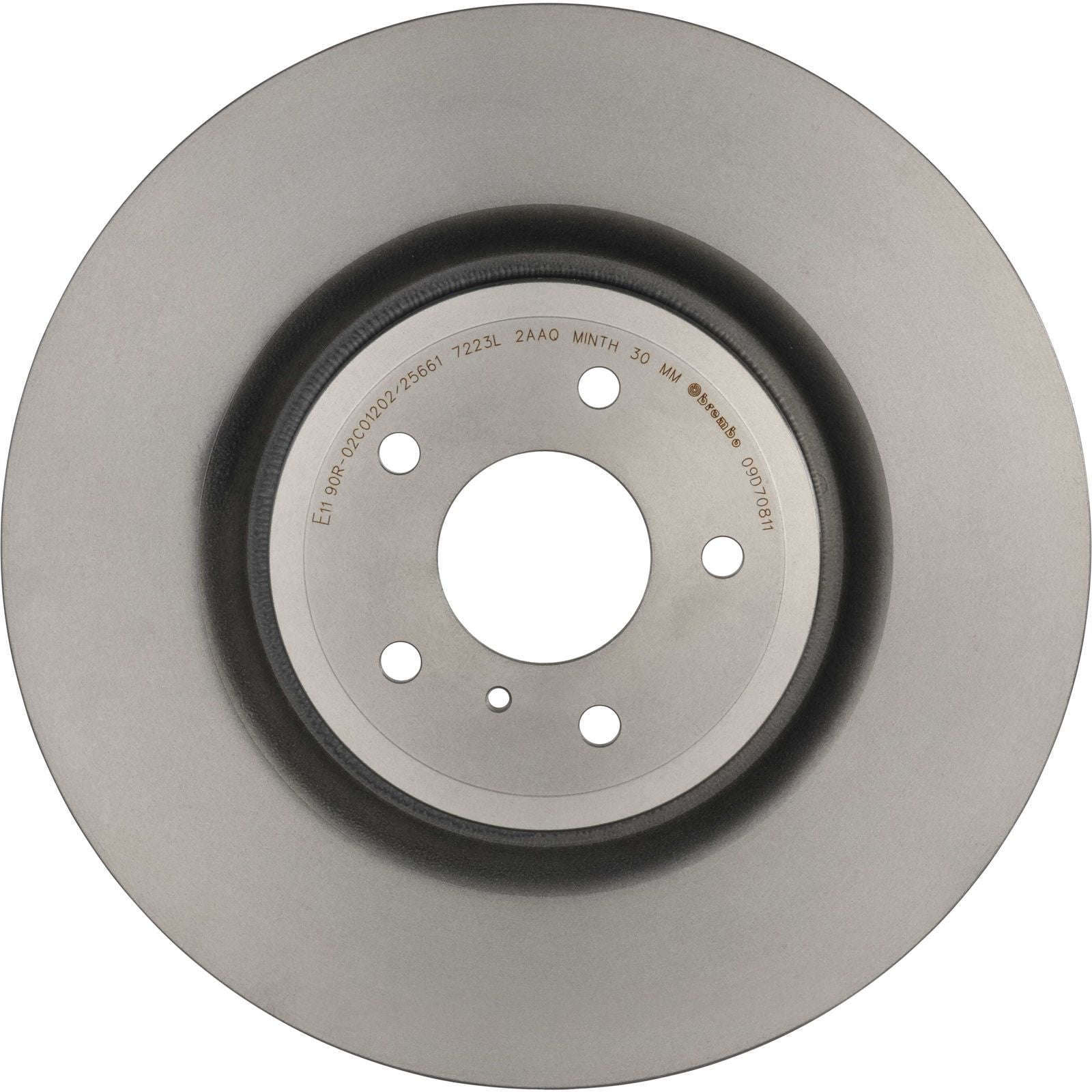 PRIME UV Coated Front Disc Brake Rotor - 09.D708.11_03
