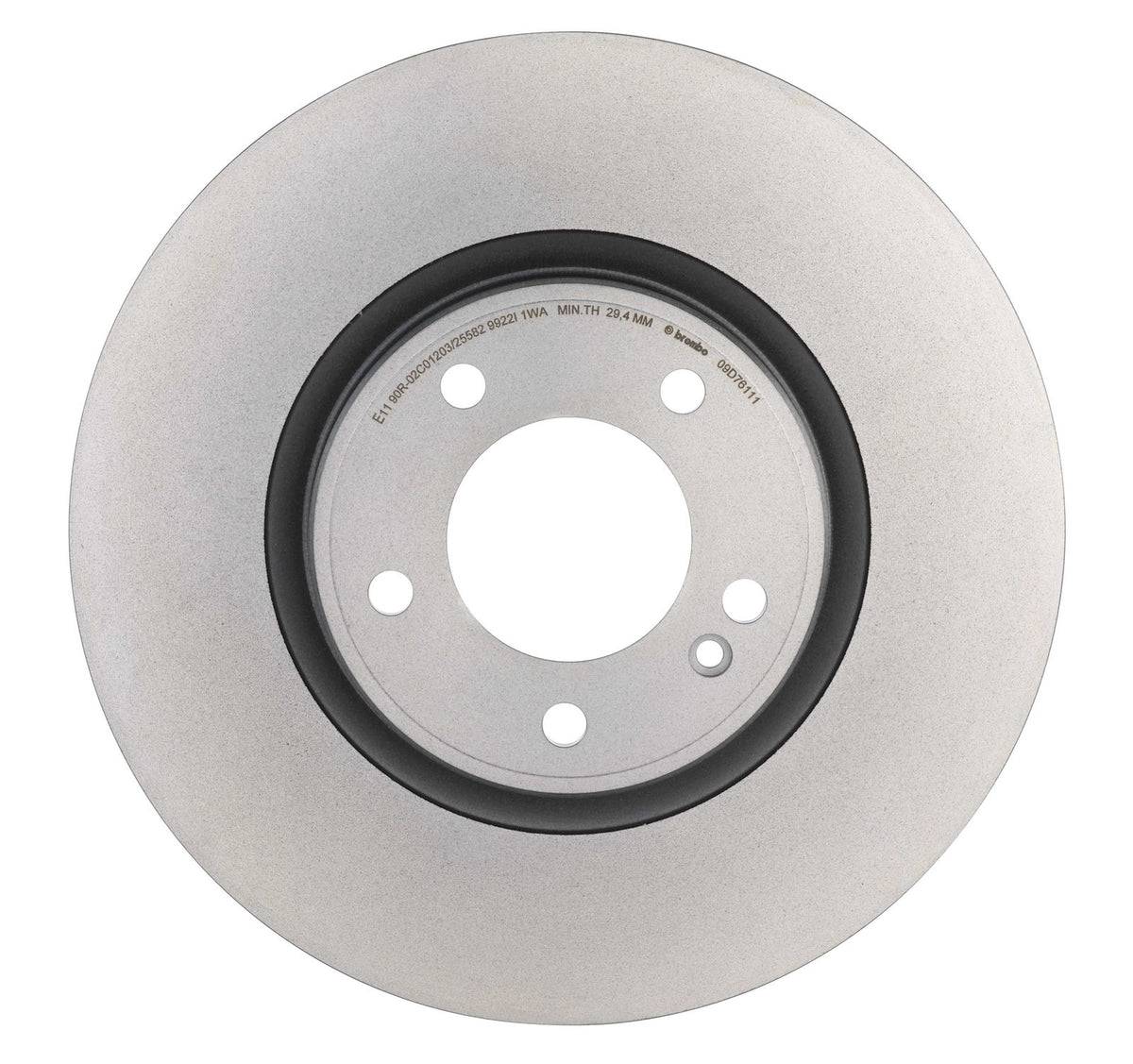 PRIME UV Coated Front Disc Brake Rotor - 09.D761.11_06