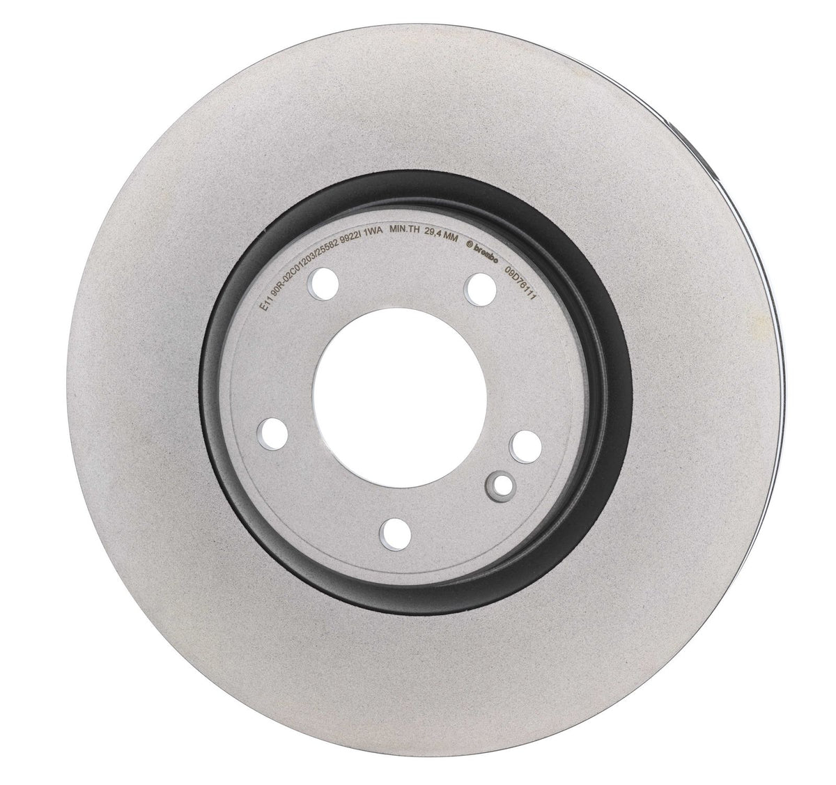 PRIME UV Coated Front Disc Brake Rotor - 09.D761.11_07