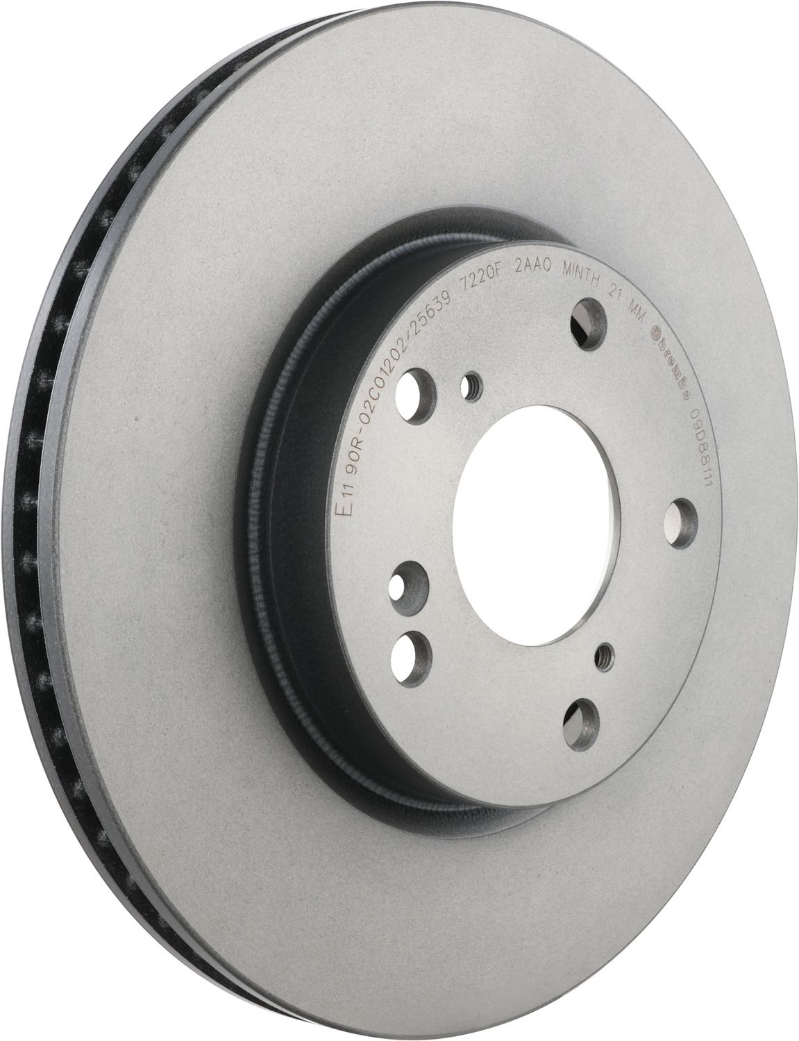 PRIME UV Coated Front Disc Brake Rotor - 09.D881.11_01