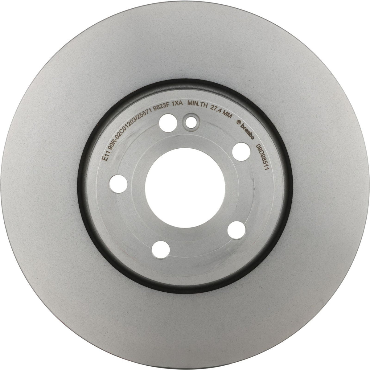 PRIME UV Coated Front Disc Brake Rotor - 09.D985.11_03