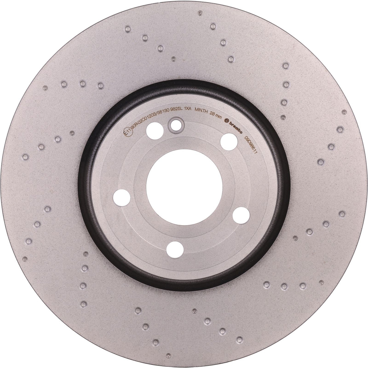 PRIME UV Coated Front Disc Brake Rotor - 09.D986.11_02