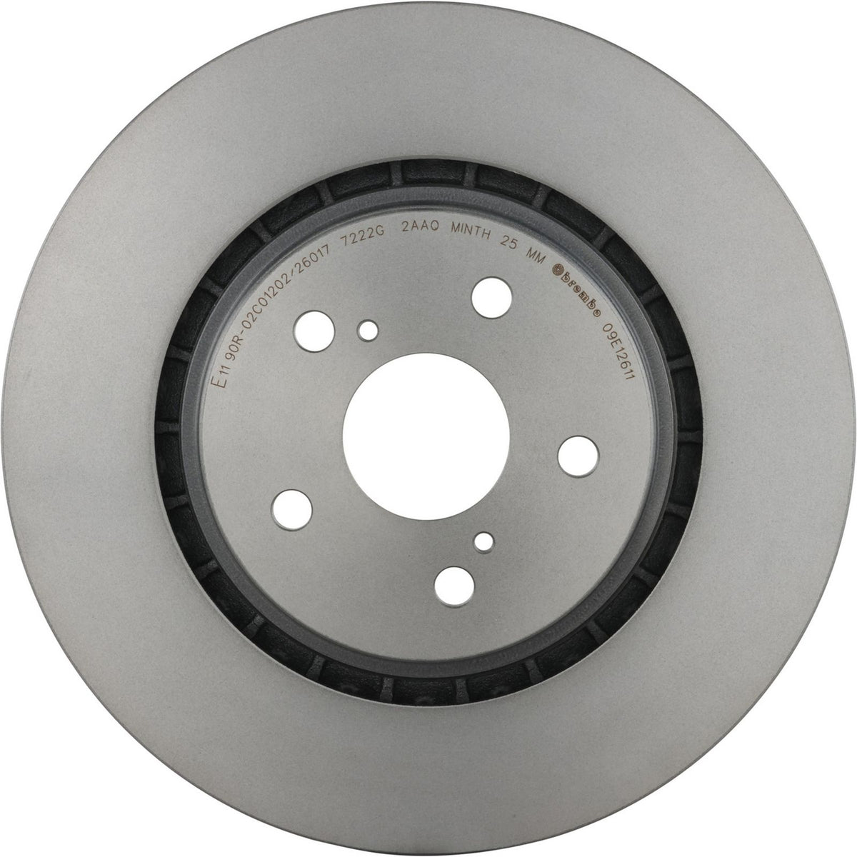 PRIME UV Coated Front Disc Brake Rotor - 09.E126.11_03