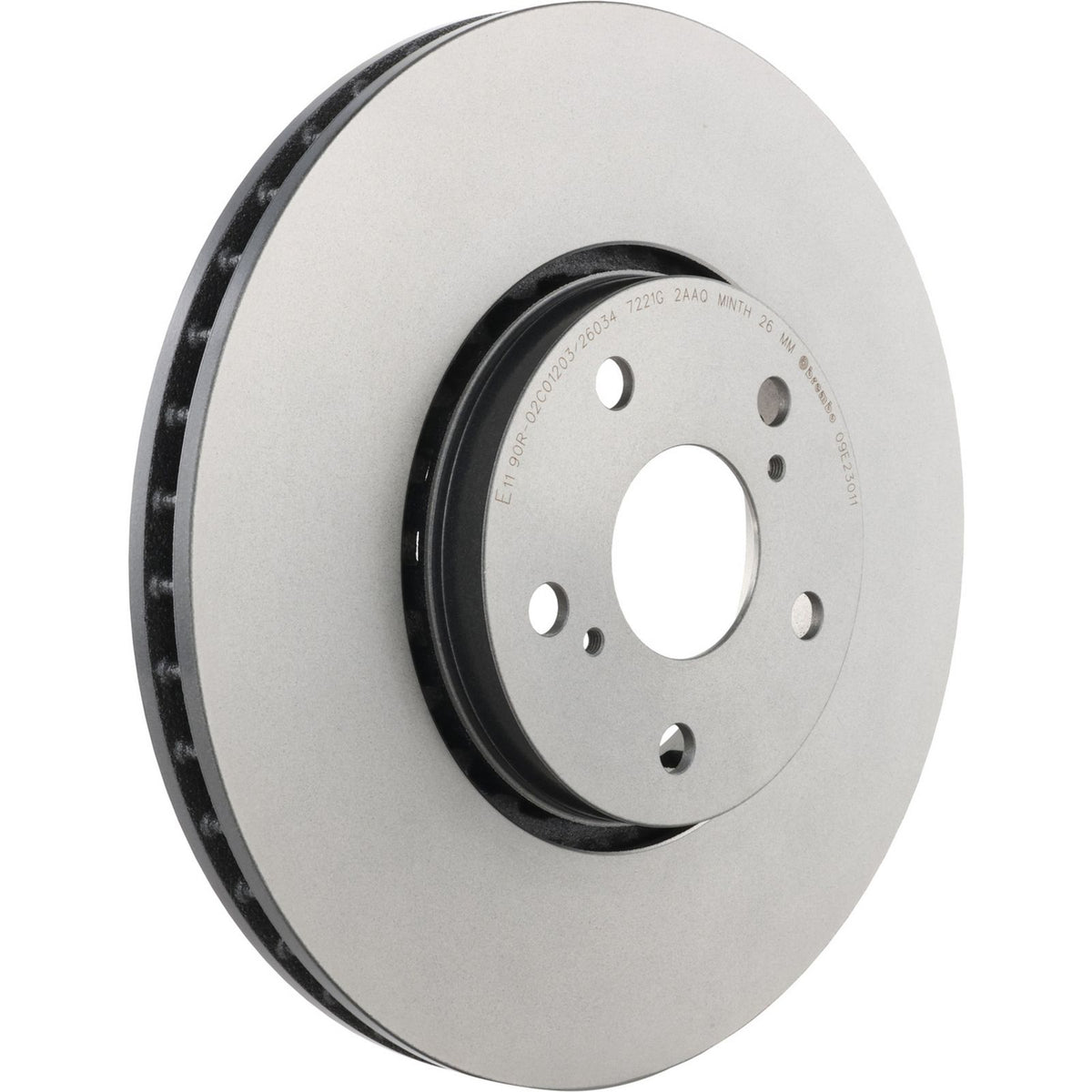PRIME UV Coated Front Disc Brake Rotor - 09.E230.11_01