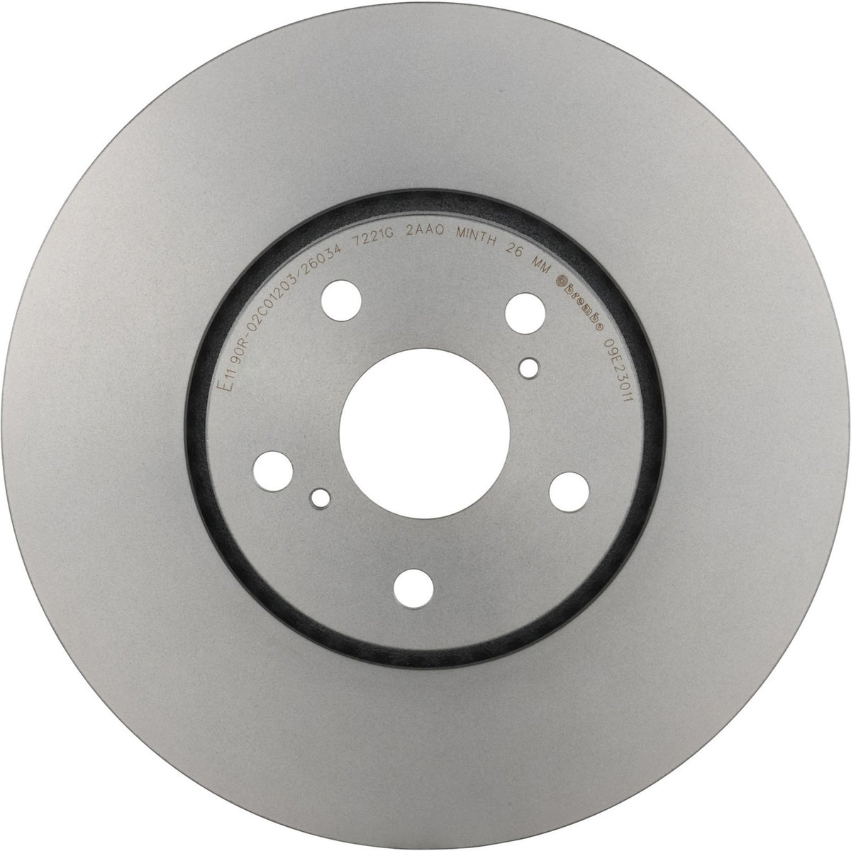 PRIME UV Coated Front Disc Brake Rotor - 09.E230.11_03