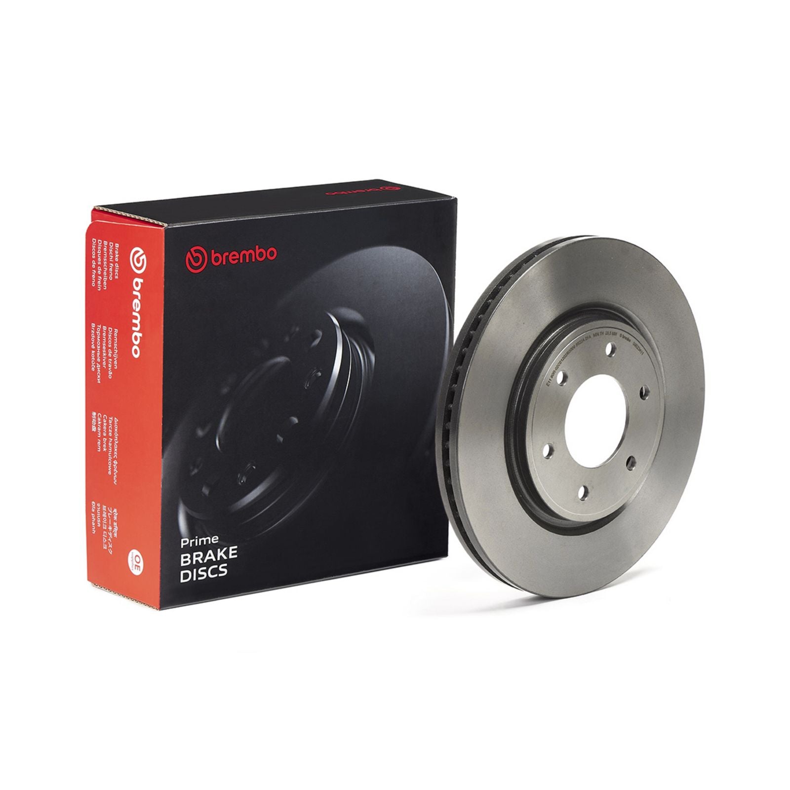 PRIME UV Coated Front Disc Brake Rotor - 09.E234.11_03