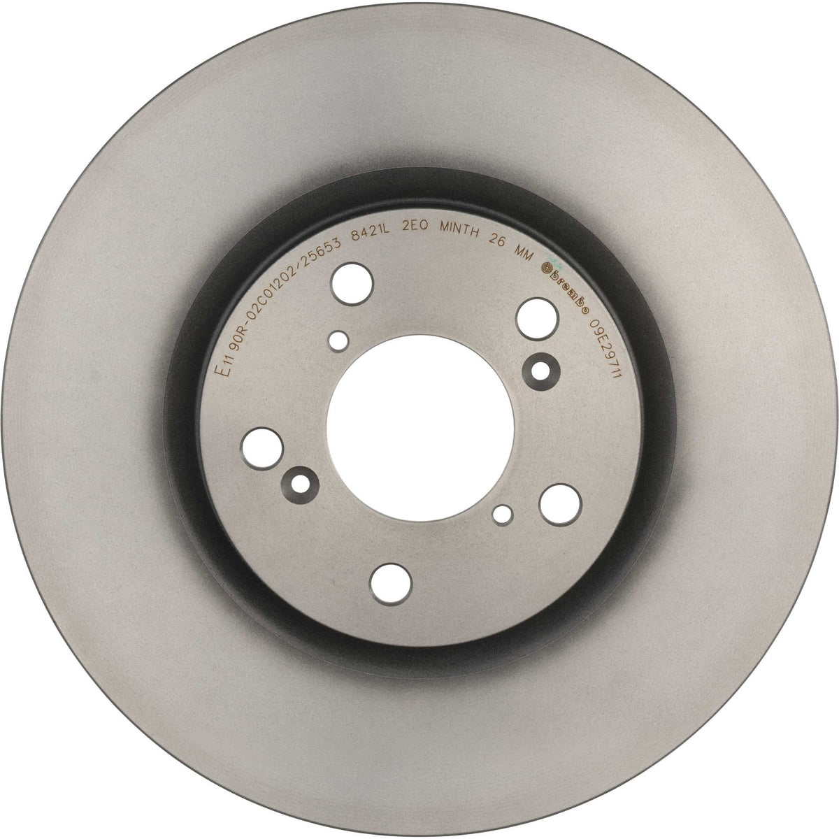 PRIME UV Coated Front Disc Brake Rotor - 09.E297.11_03