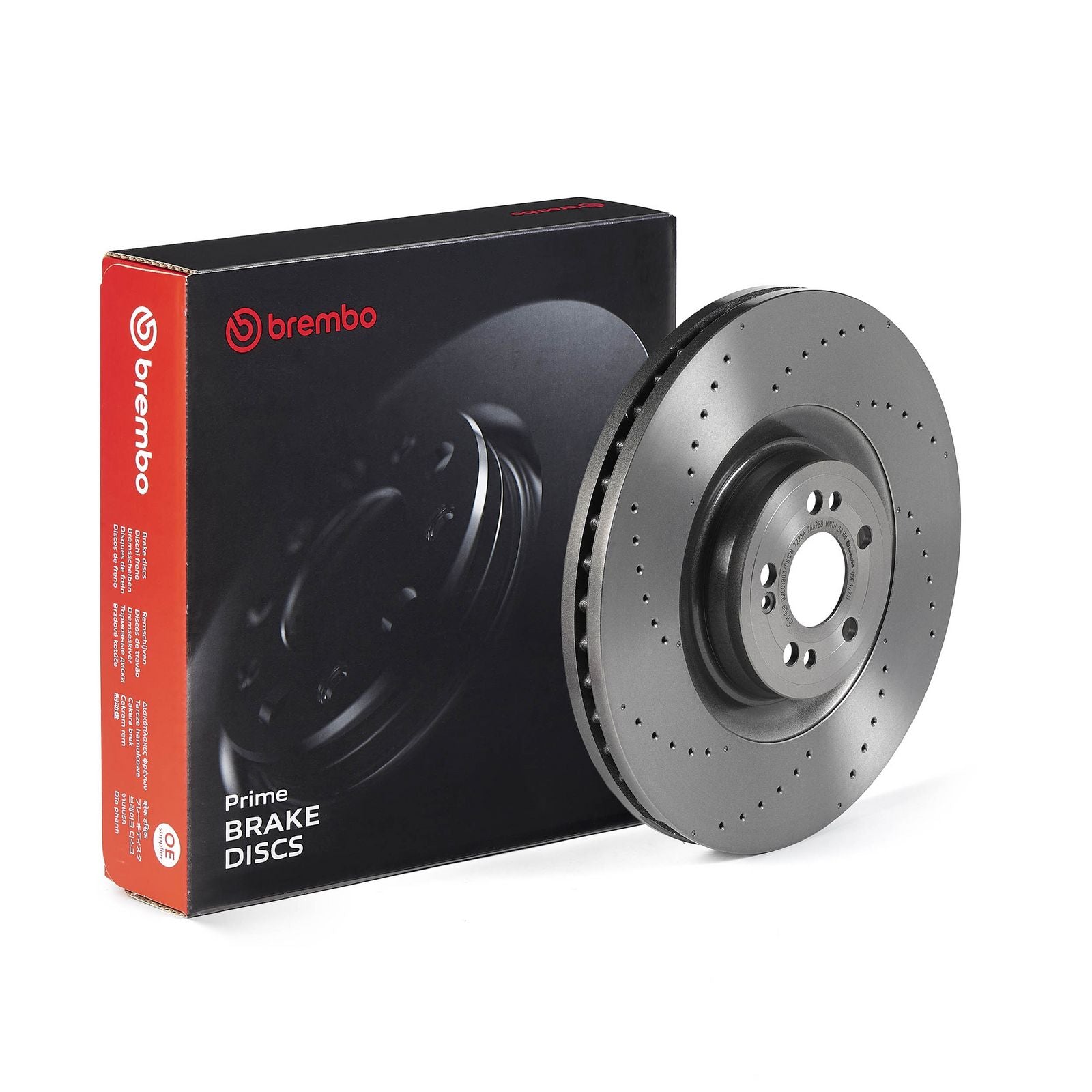 PRIME UV Coated Front Disc Brake Rotor - 09.F407.11_01