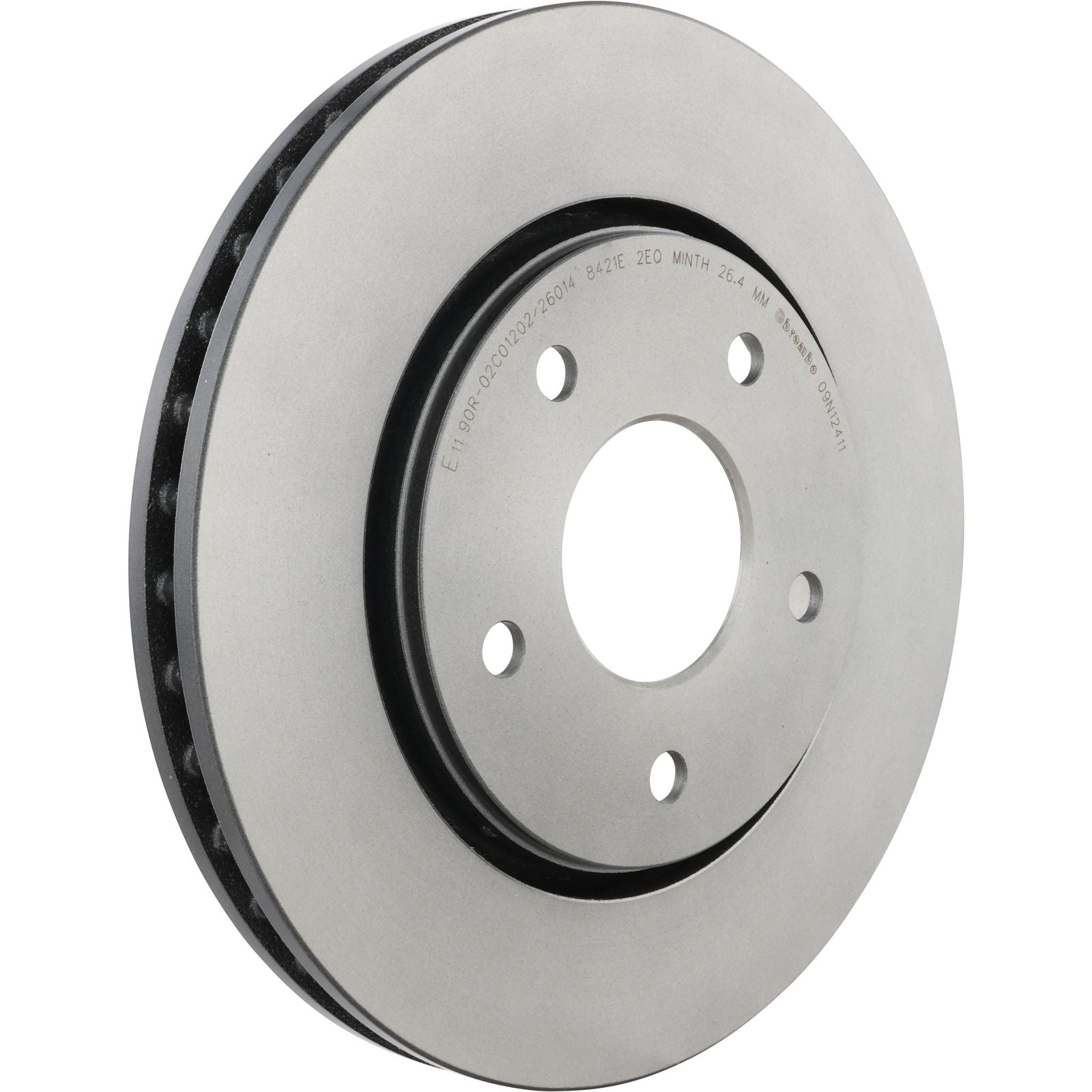 PRIME UV Coated Front Disc Brake Rotor - 09.N124.11_01
