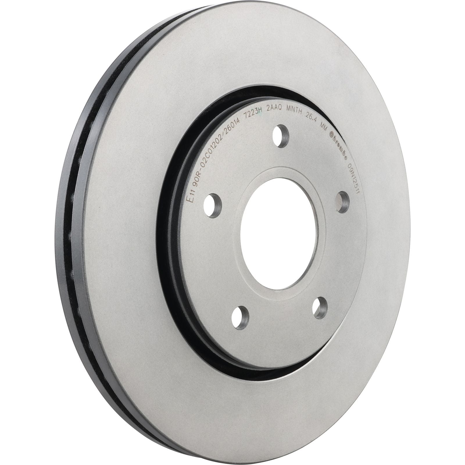 PRIME UV Coated Front Disc Brake Rotor - 09.N125.11_01