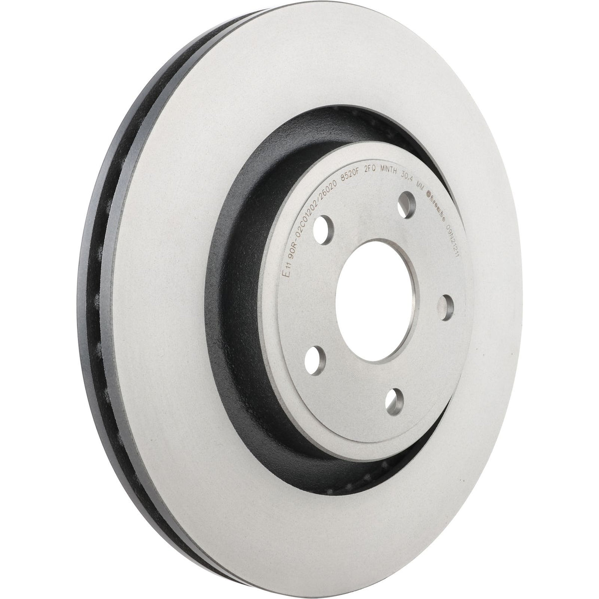 PRIME UV Coated Front Disc Brake Rotor - 09.N212.11_01