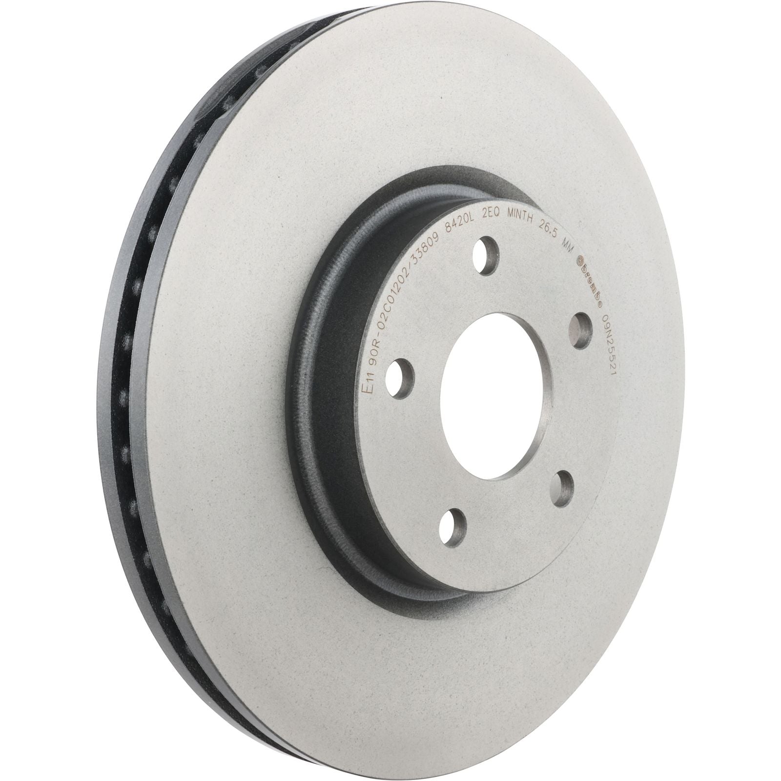 PRIME UV Coated Front Disc Brake Rotor - 09.N255.21_01