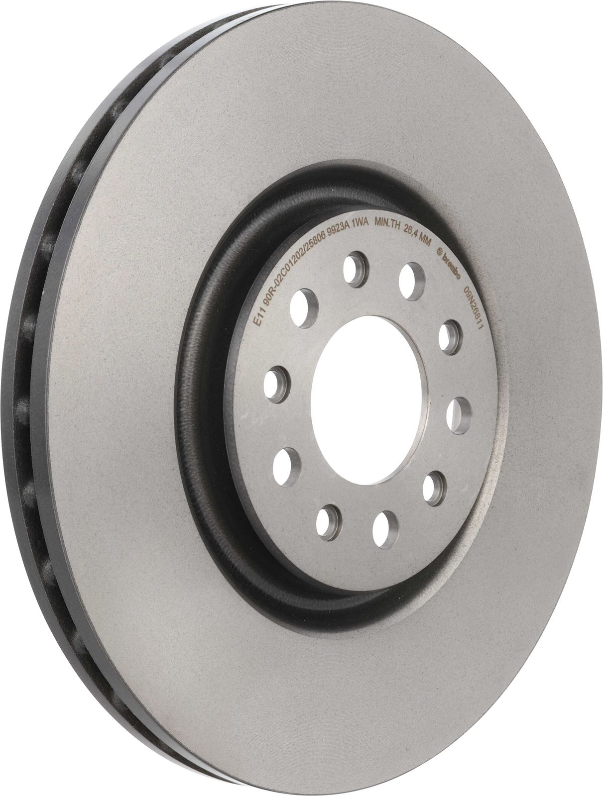 PRIME UV Coated Front Disc Brake Rotor - 09.N268.11_01