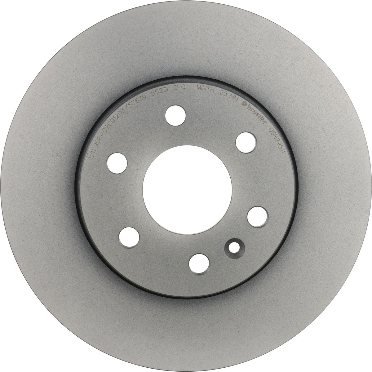 PRIME UV Coated Front Disc Brake Rotor - 09.N295.11_03