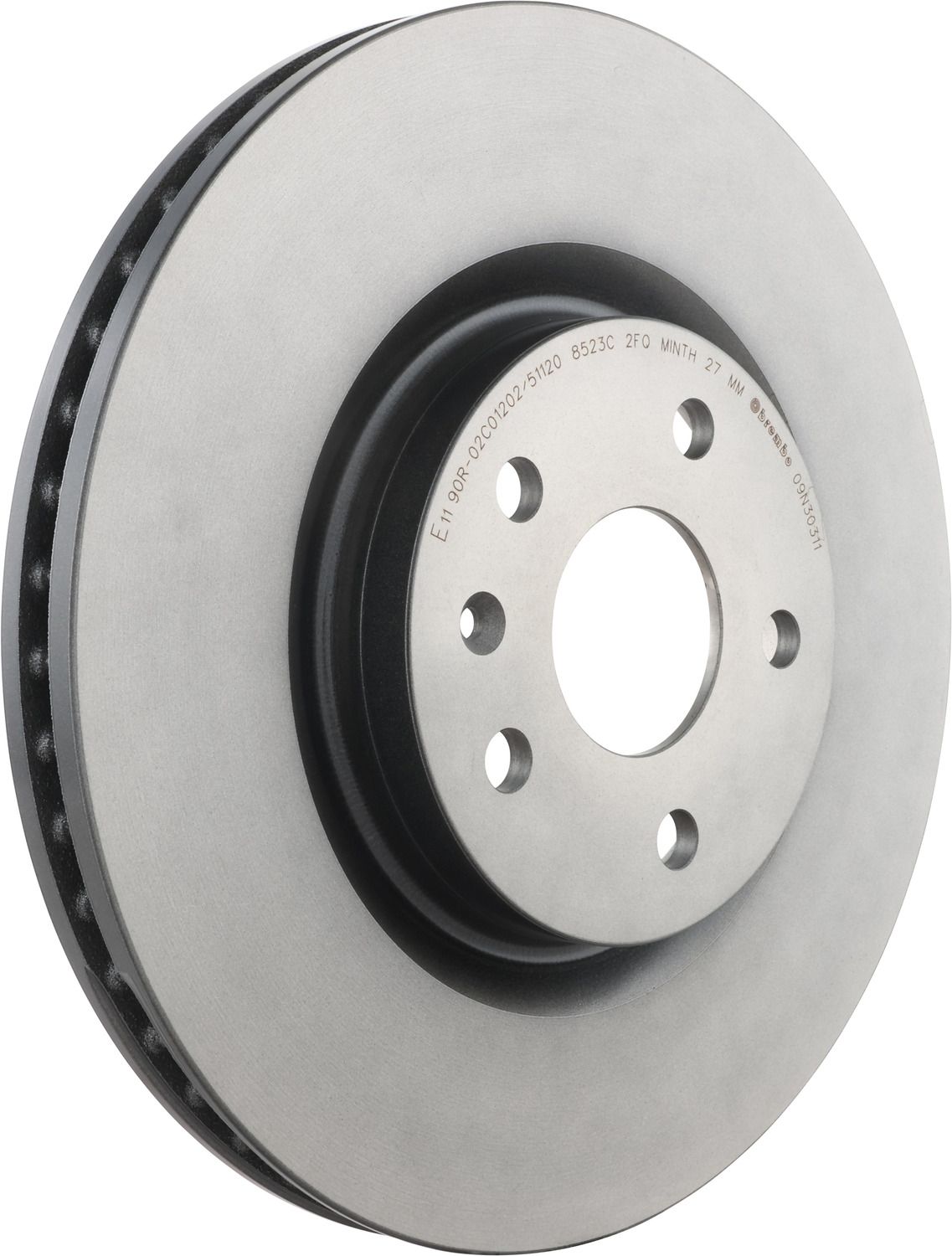 PRIME UV Coated Front Disc Brake Rotor - 09.N303.11_01