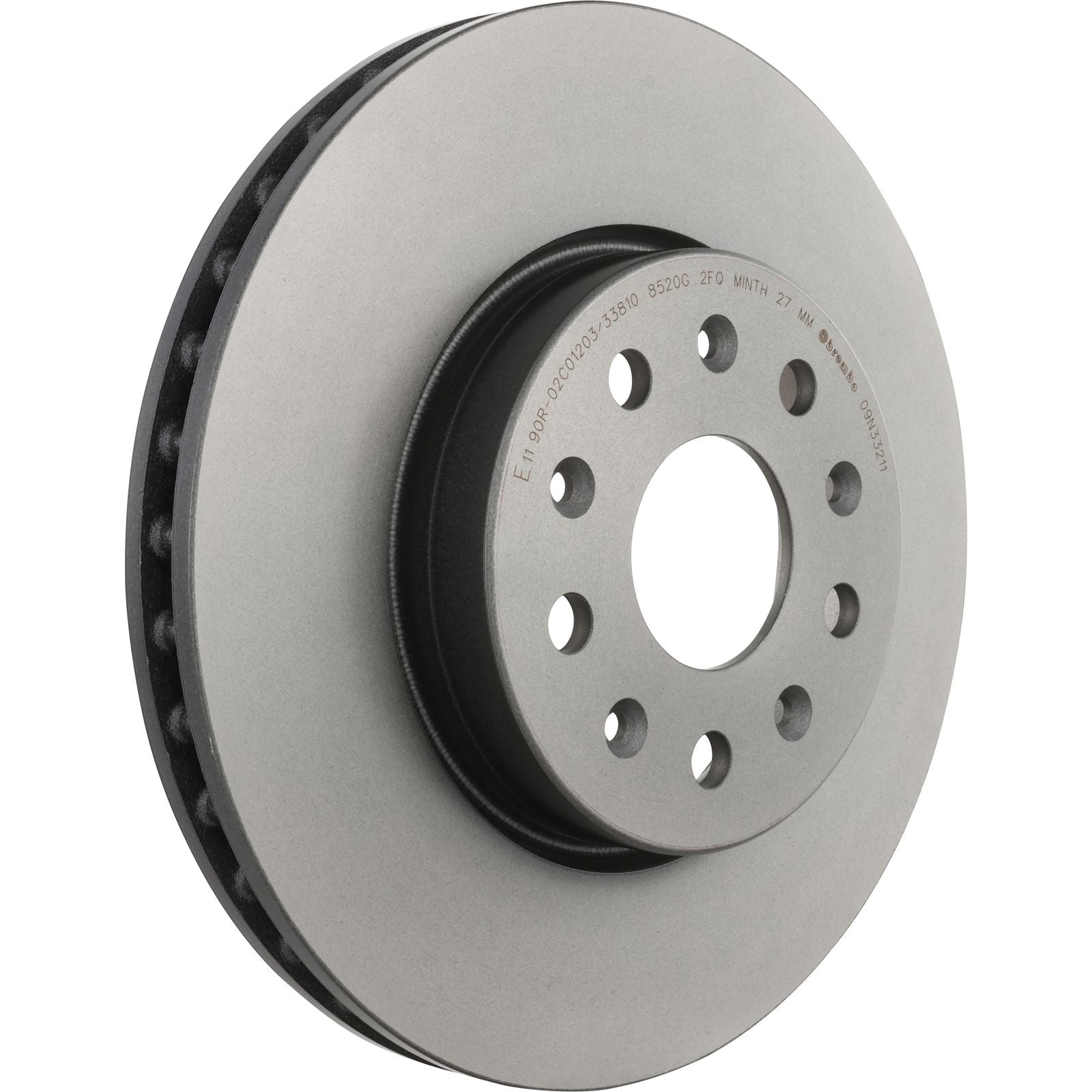PRIME UV Coated Front Disc Brake Rotor - 09.N332.11_01