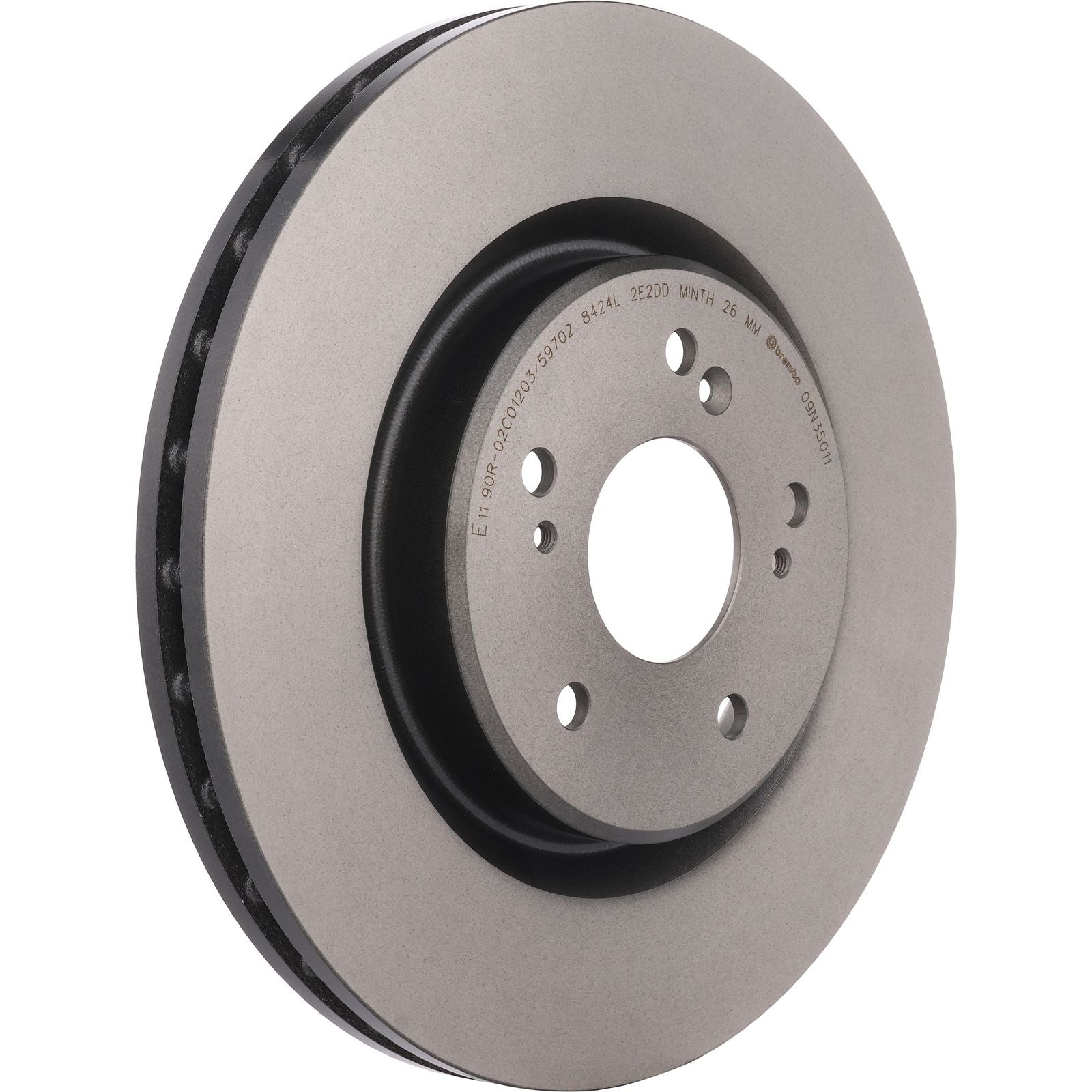 PRIME UV Coated Front Disc Brake Rotor - 09.N350.11_02