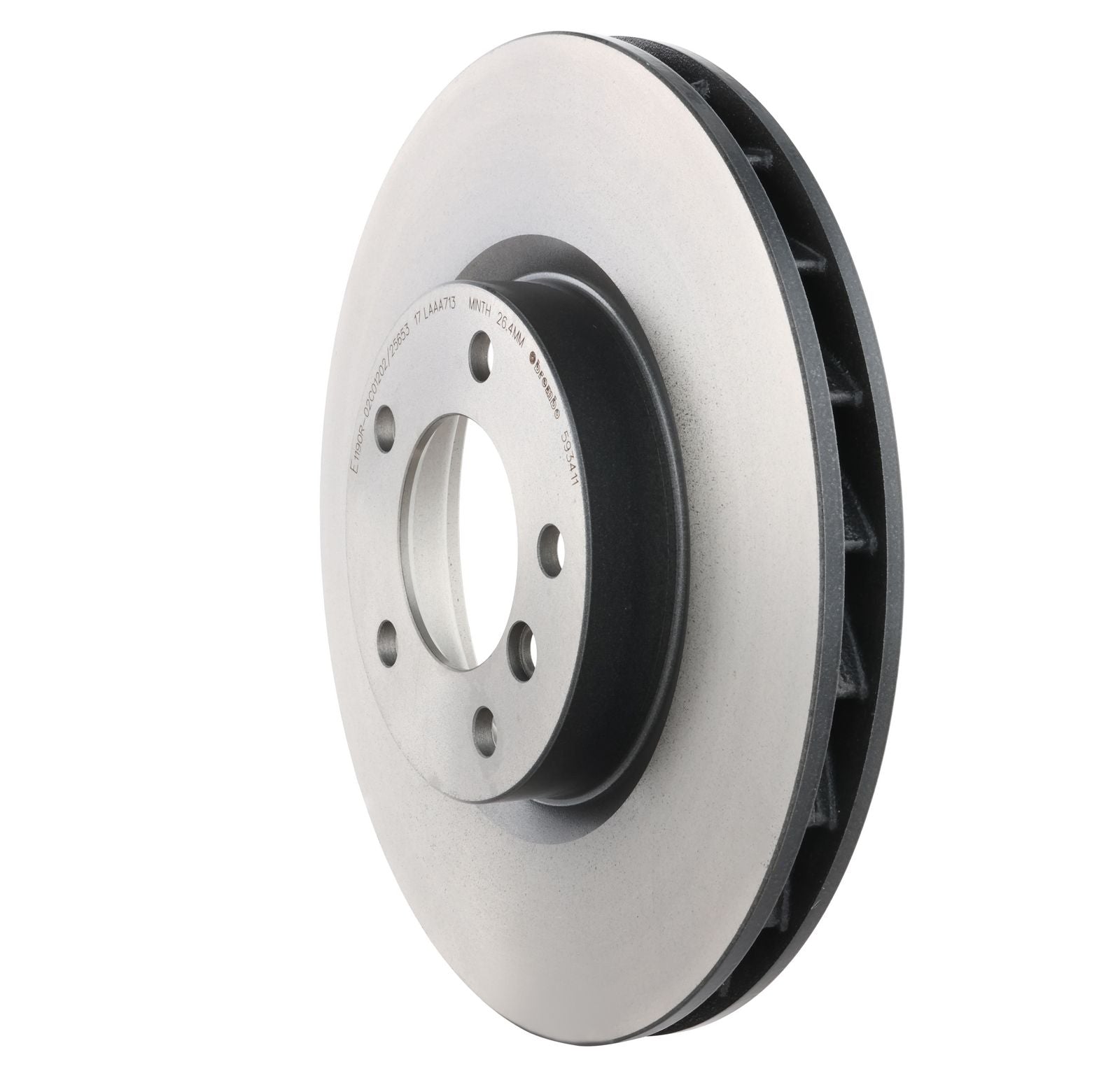 PRIME UV Coated Front Left Disc Brake Rotor - 09.5934.11_11