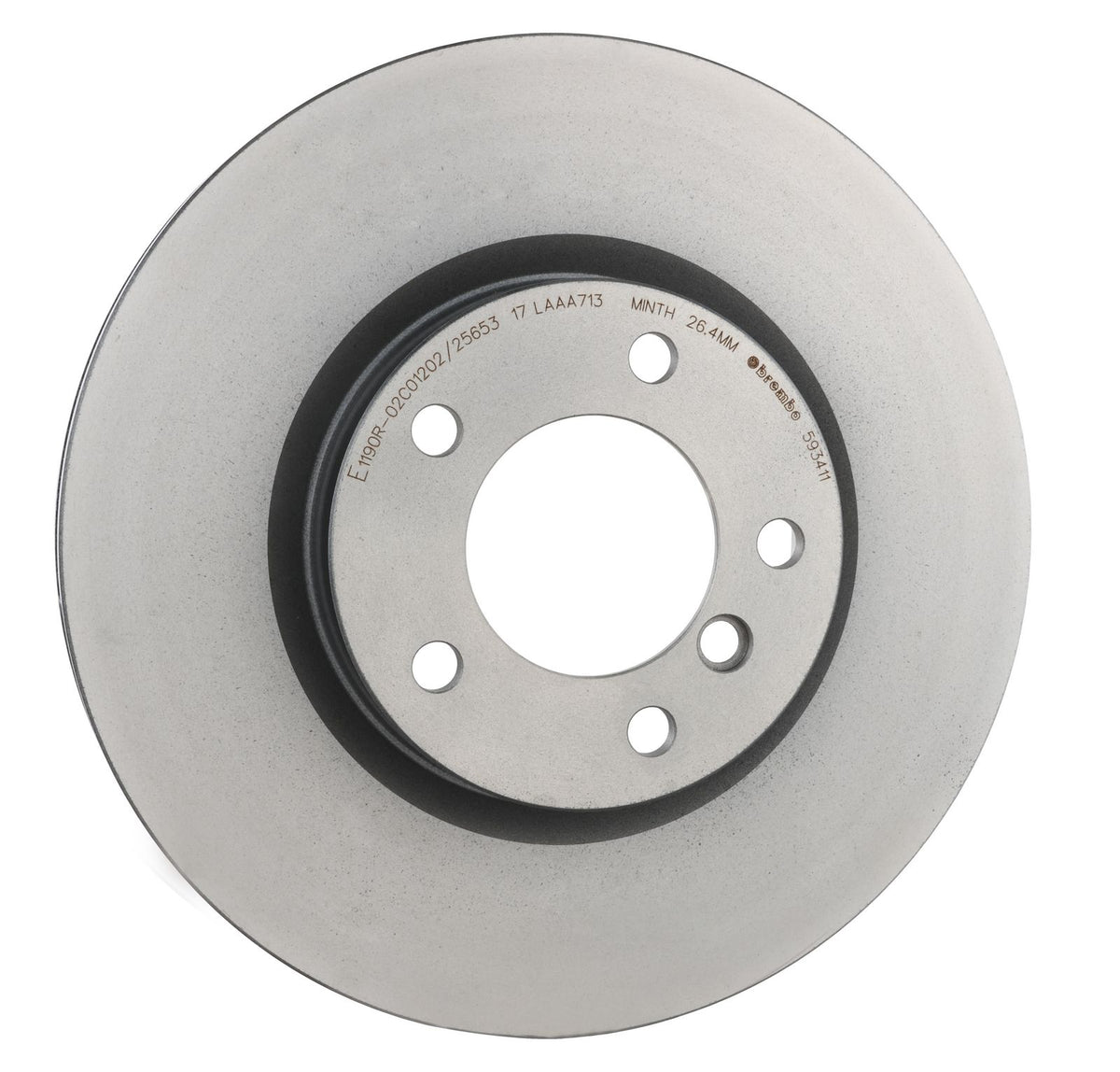 PRIME UV Coated Front Left Disc Brake Rotor - 09.5934.11_30
