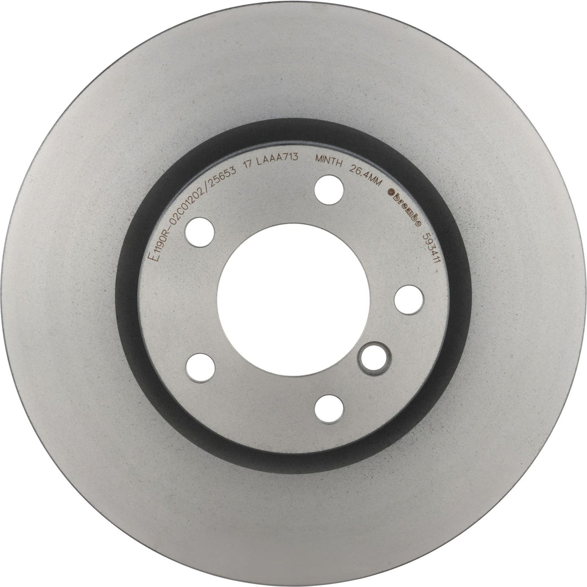 PRIME UV Coated Front Left Disc Brake Rotor - 09.5934.11_01