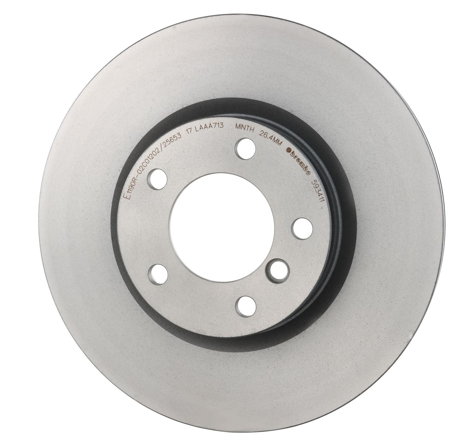 PRIME UV Coated Front Left Disc Brake Rotor - 09.5934.11_08
