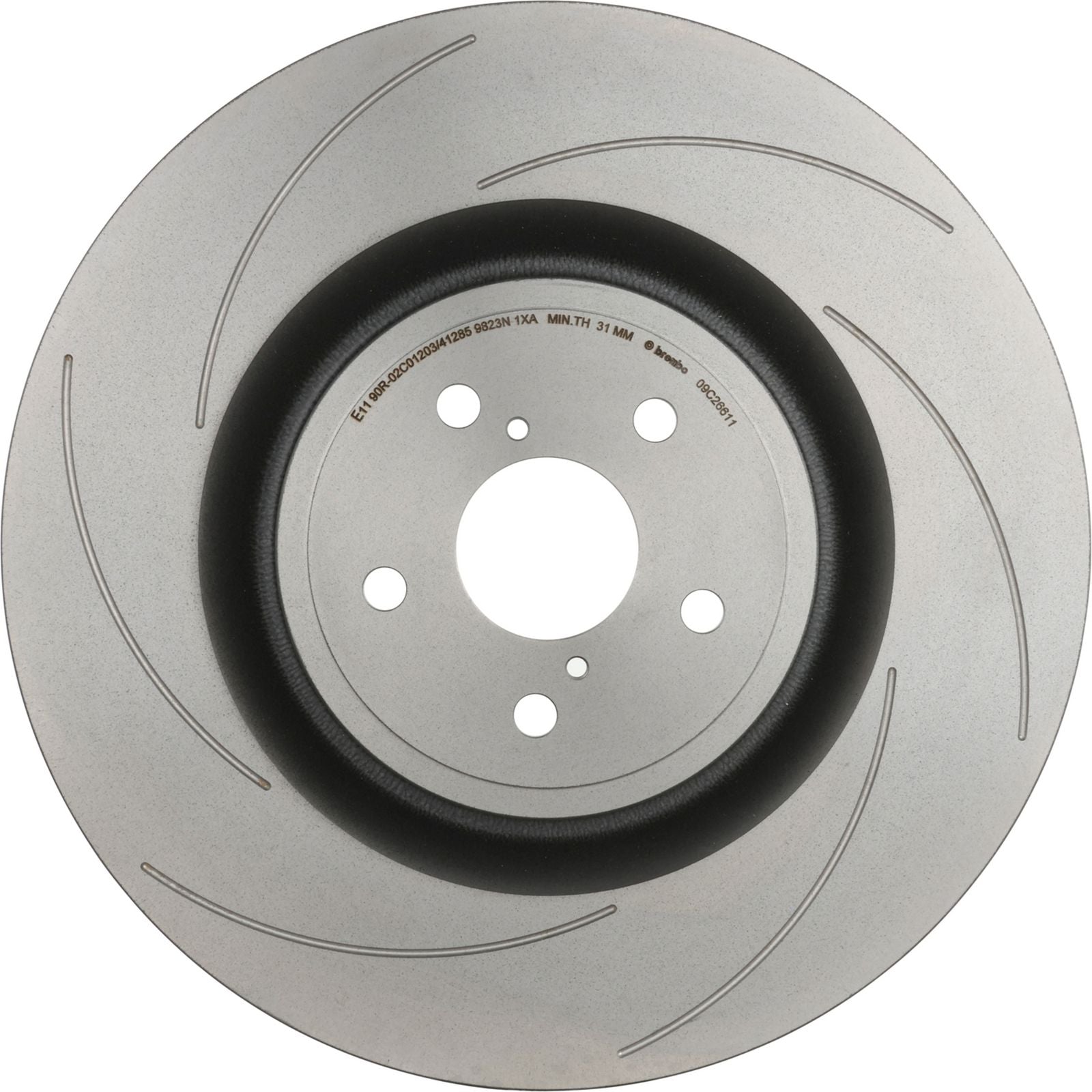 PRIME UV Coated Front Left Disc Brake Rotor - 09.C266.11_03