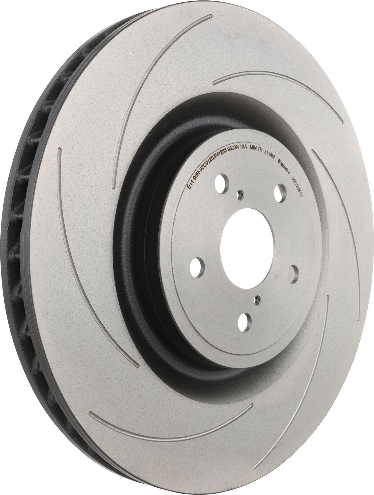 PRIME UV Coated Front Left Disc Brake Rotor - 09.C266.11_02
