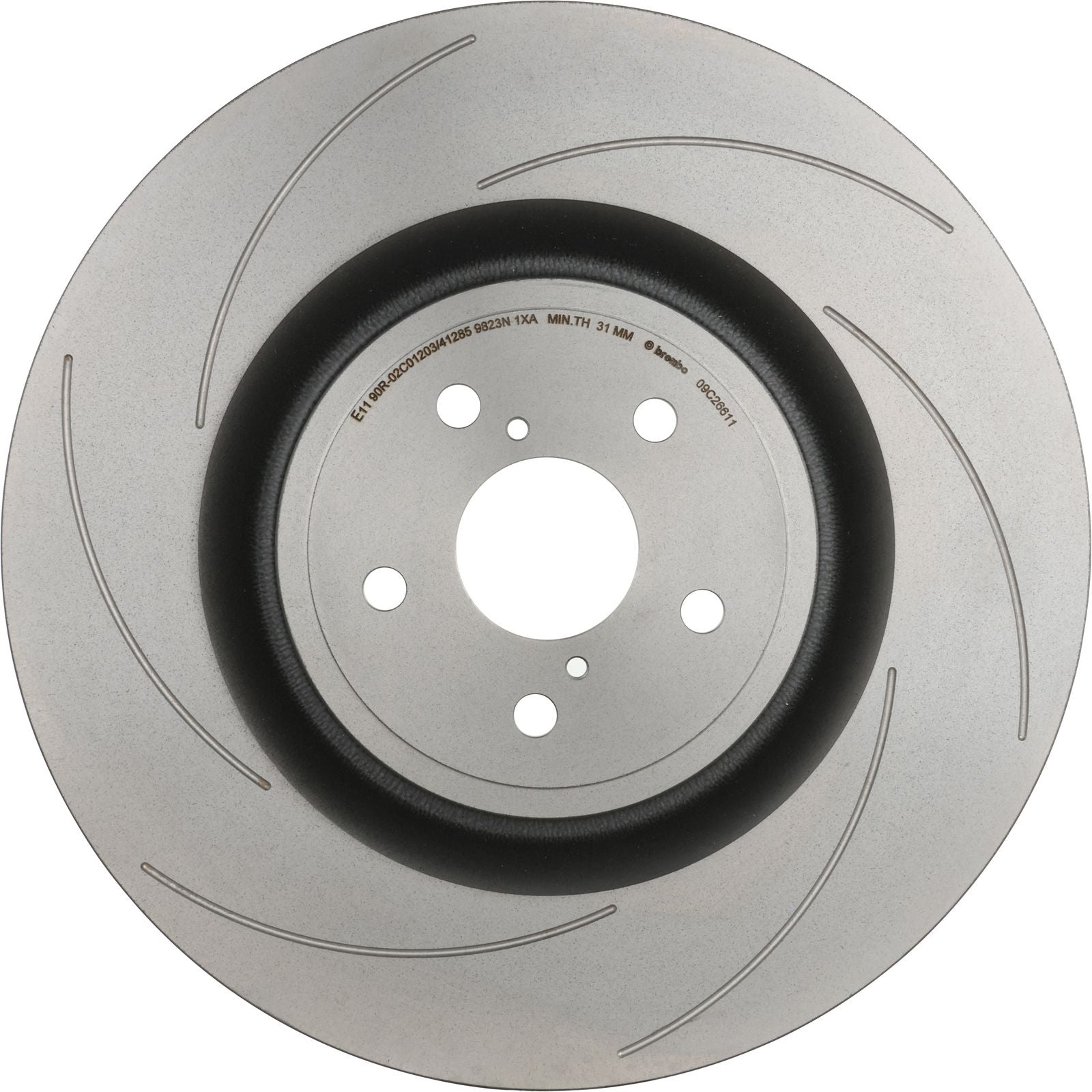 PRIME UV Coated Front Left Disc Brake Rotor - 09.C266.11_04