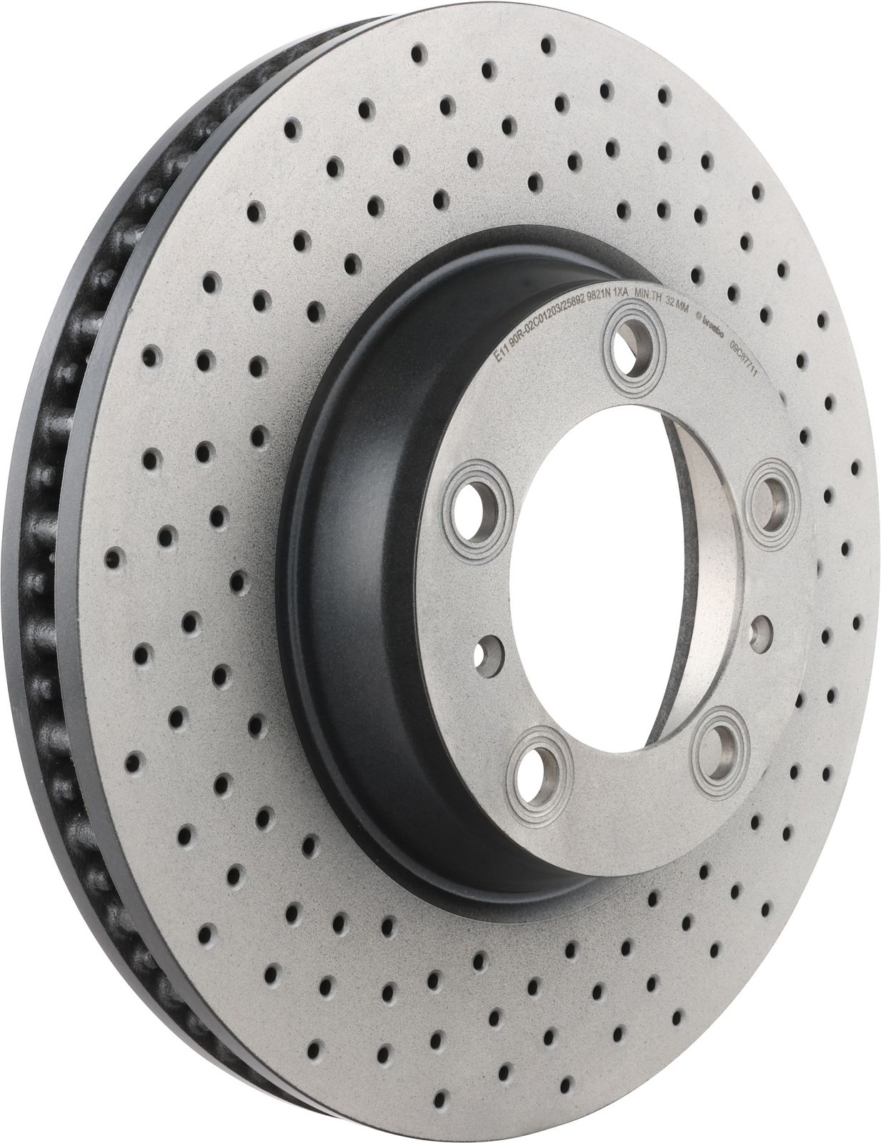 PRIME UV Coated Front Left Disc Brake Rotor - 09.C877.11_01