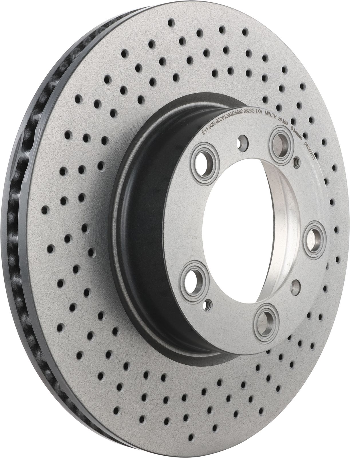 PRIME UV Coated Front Left Disc Brake Rotor - 09.C880.11_01