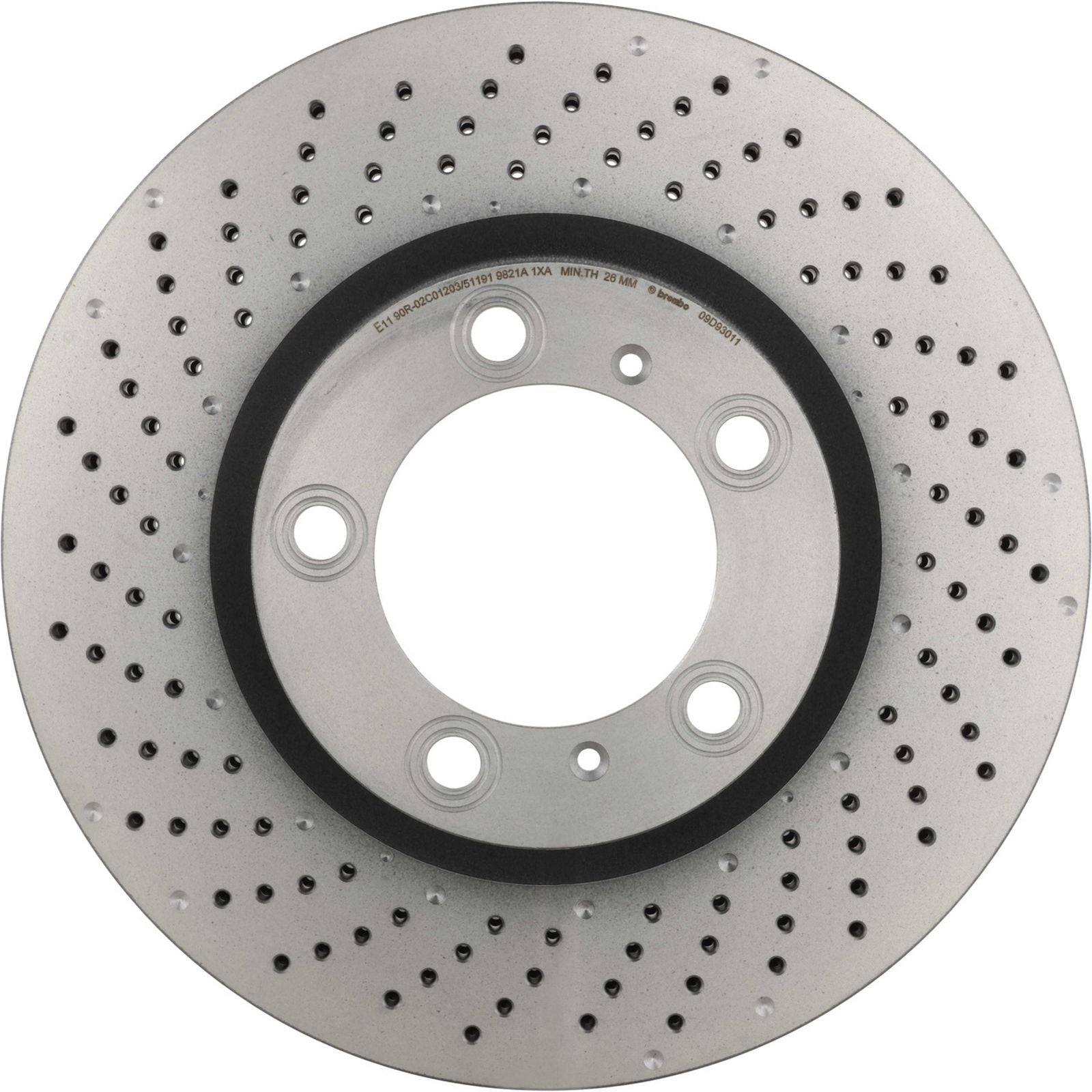 PRIME UV Coated Front Left Disc Brake Rotor - 09.D930.11_03