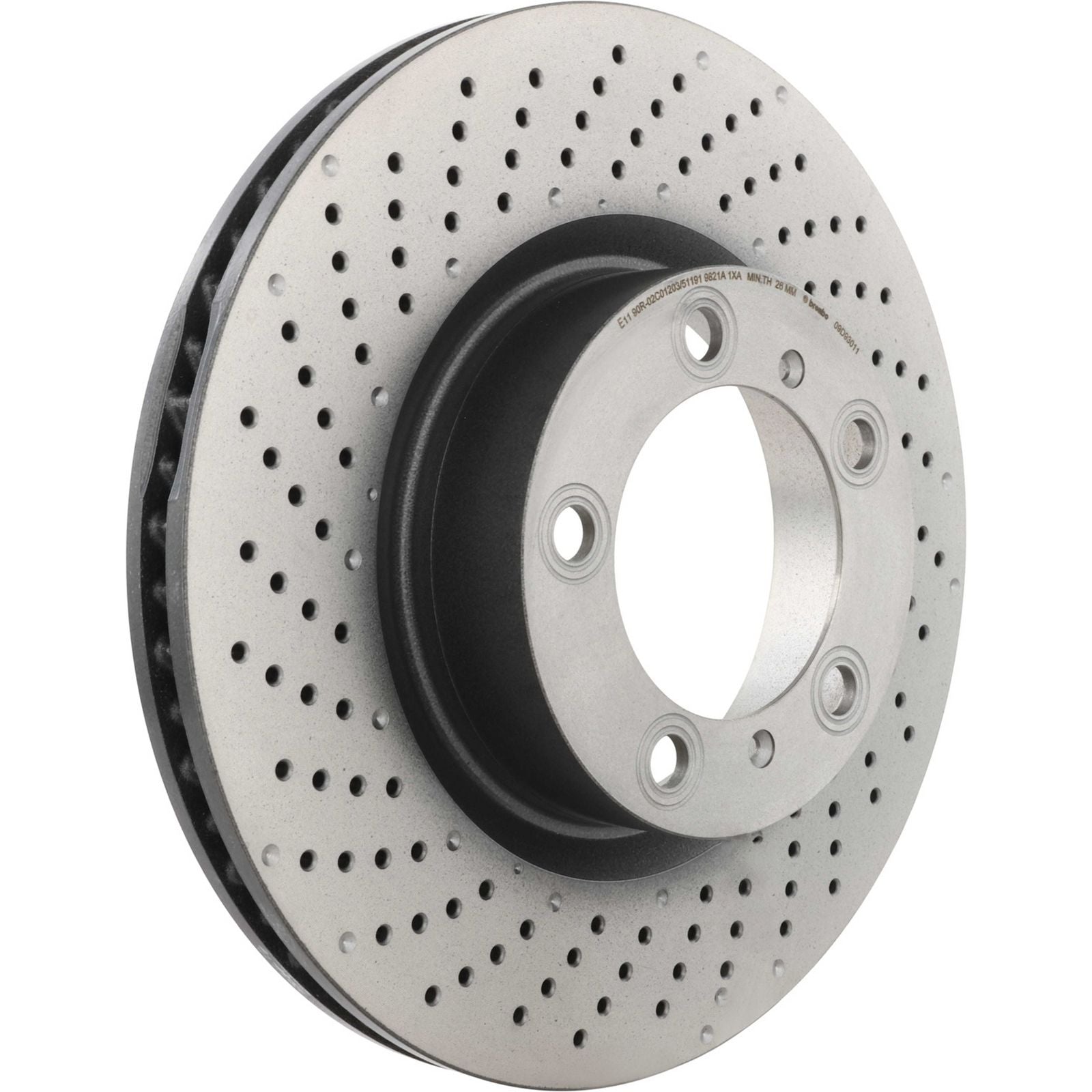 PRIME UV Coated Front Left Disc Brake Rotor - 09.D930.11_01