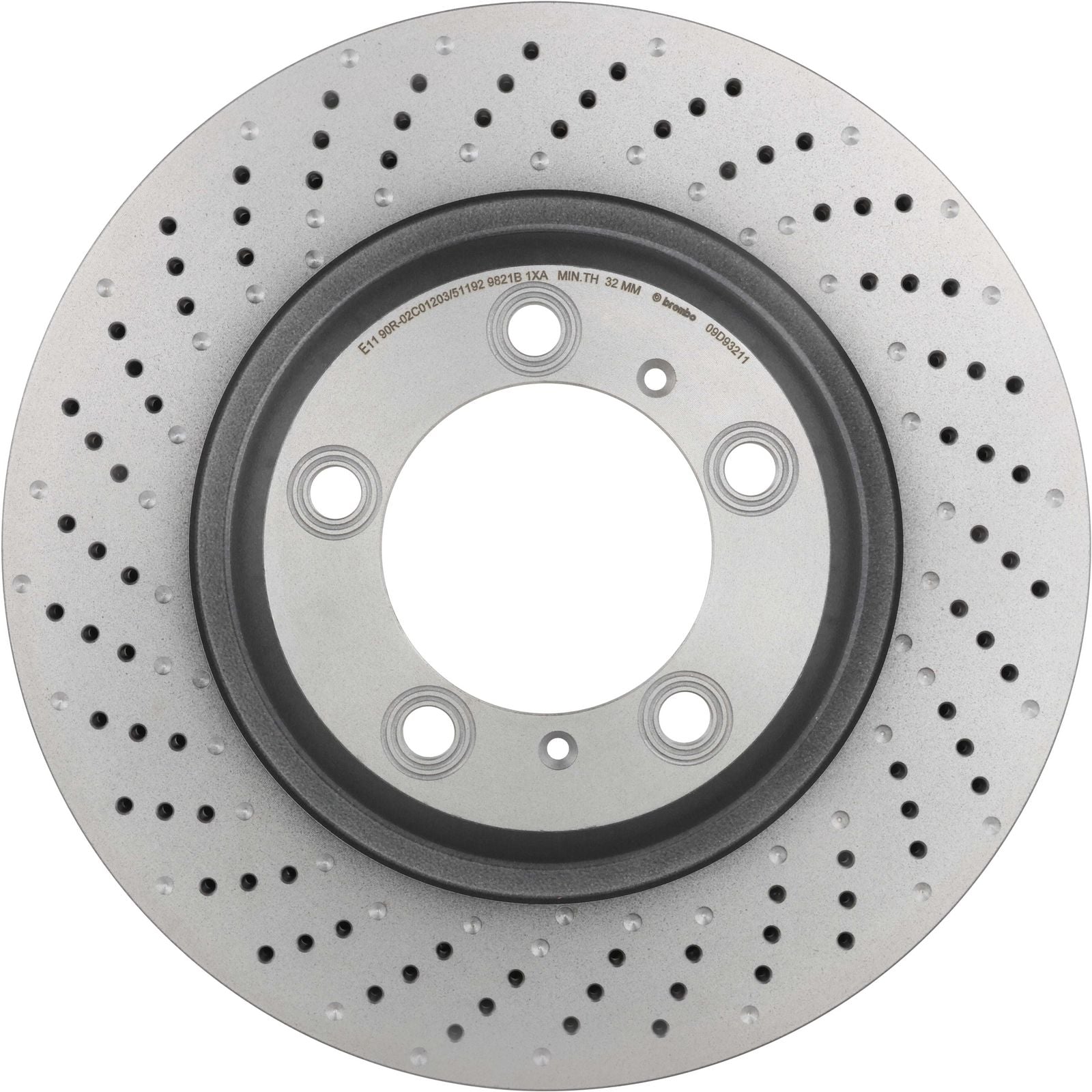 PRIME UV Coated Front Left Disc Brake Rotor - 09.D932.11_03