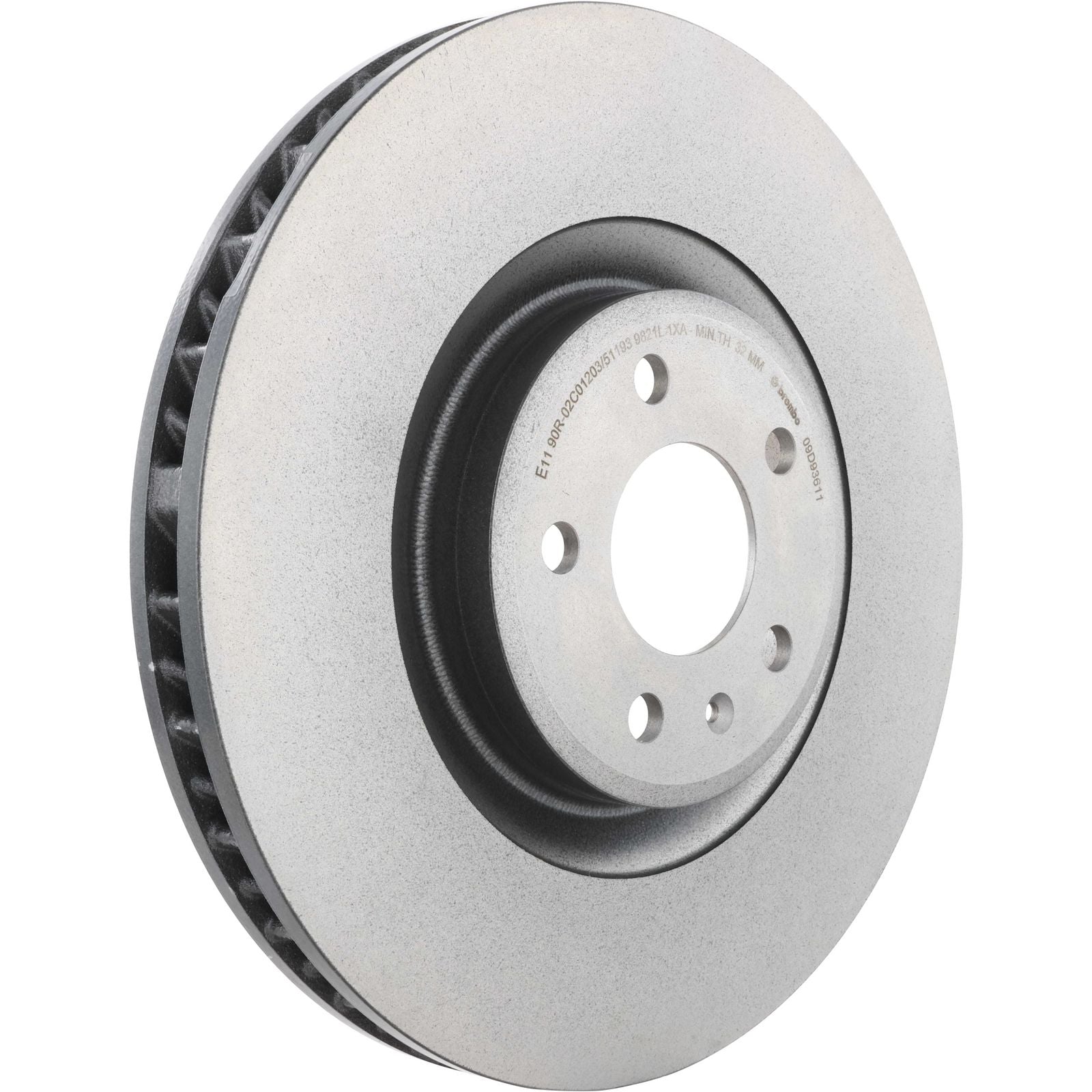 PRIME UV Coated Front Left Disc Brake Rotor - 09.D936.11_01