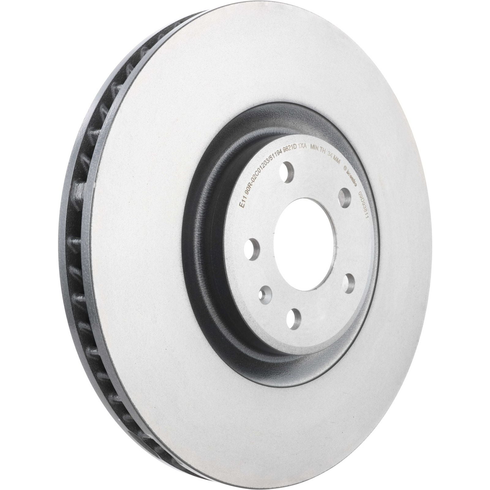 PRIME UV Coated Front Left Disc Brake Rotor - 09.D938.11_01