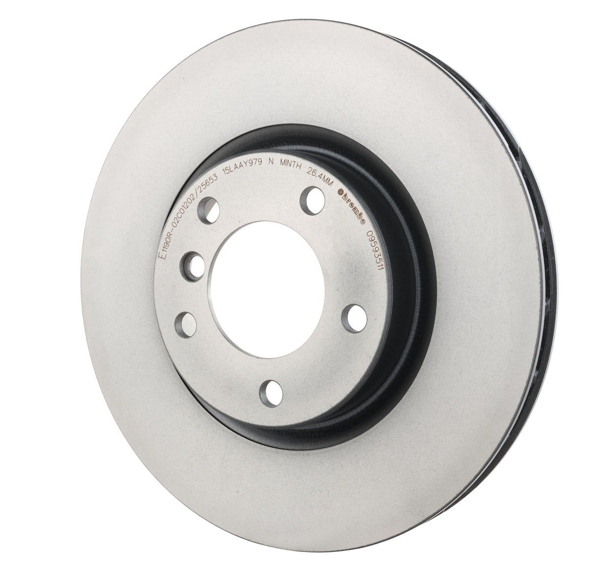 PRIME UV Coated Front Right Disc Brake Rotor - 09.5935.11_09