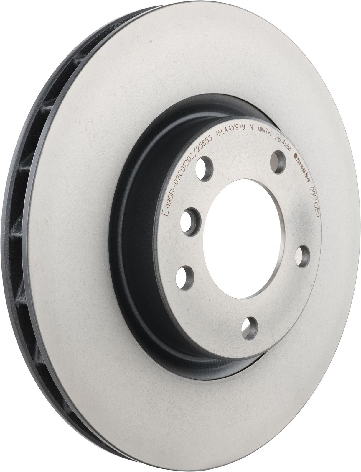 PRIME UV Coated Front Right Disc Brake Rotor - 09.5935.11_01