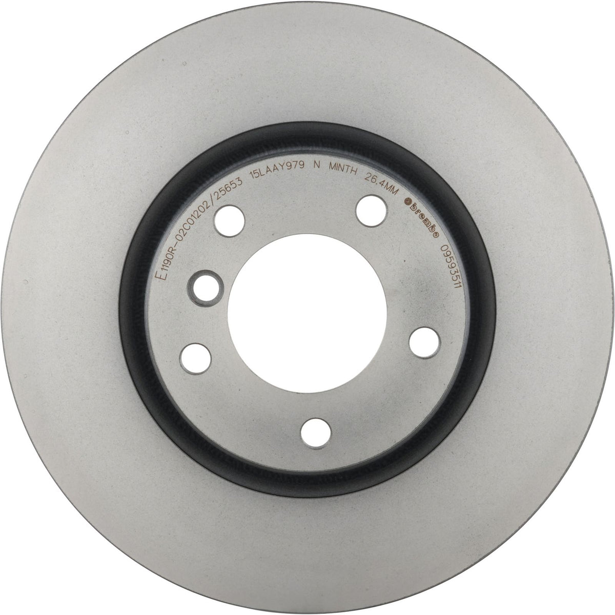 PRIME UV Coated Front Right Disc Brake Rotor - 09.5935.11_04