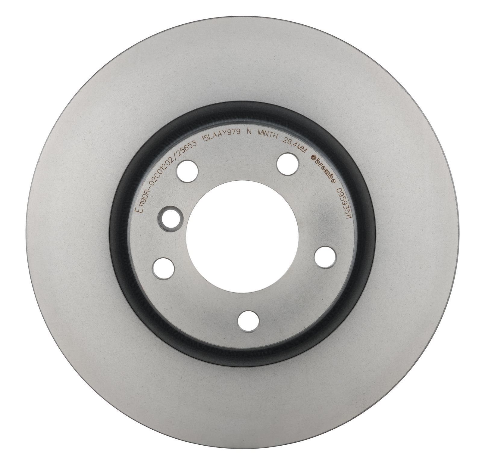 PRIME UV Coated Front Right Disc Brake Rotor - 09.5935.11_07