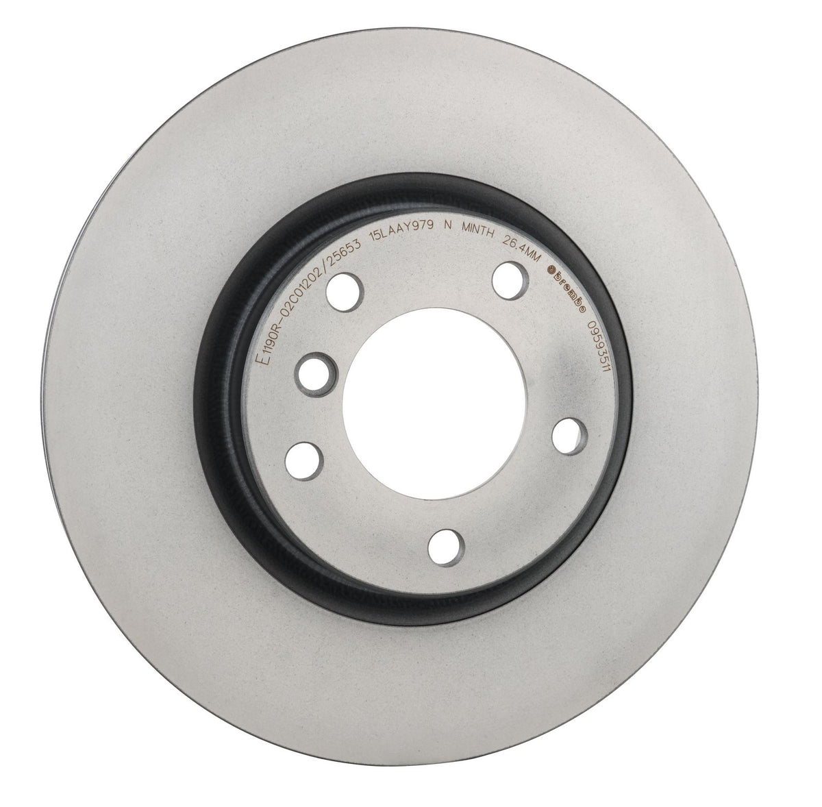 PRIME UV Coated Front Right Disc Brake Rotor - 09.5935.11_30