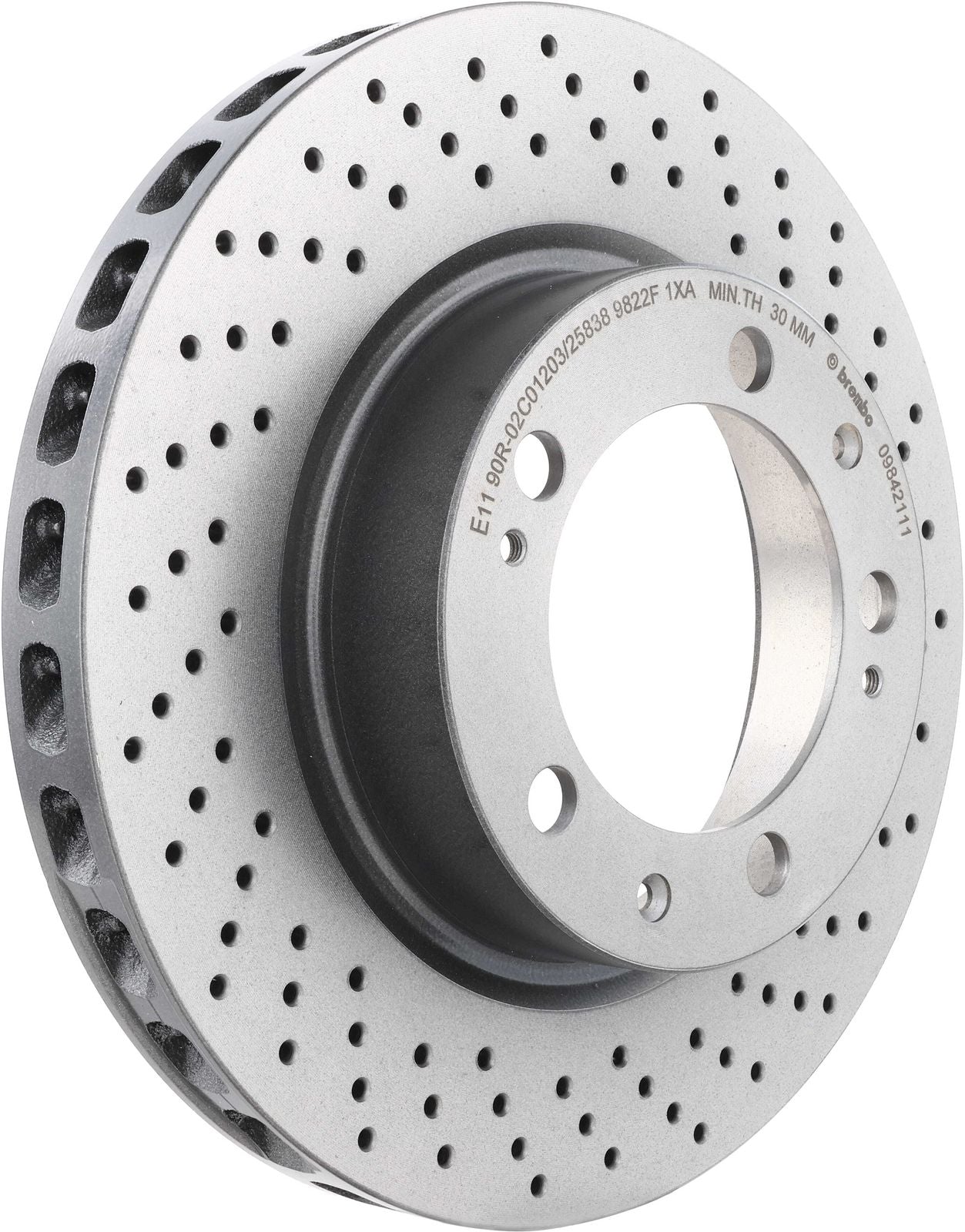 PRIME UV Coated Front Right Disc Brake Rotor - 09.8421.11_01