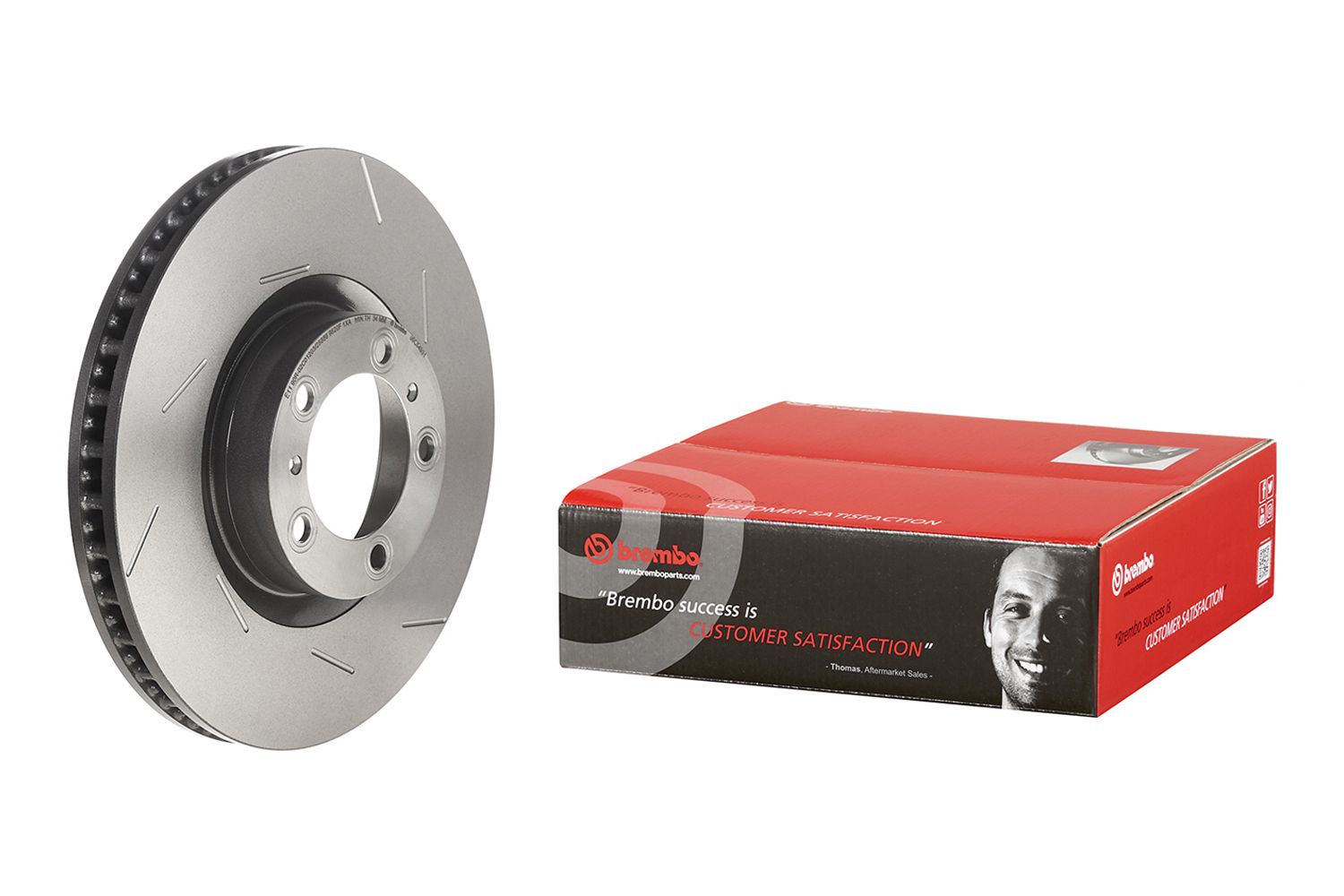 PRIME UV Coated Front Right Disc Brake Rotor - 09.C549.31_01