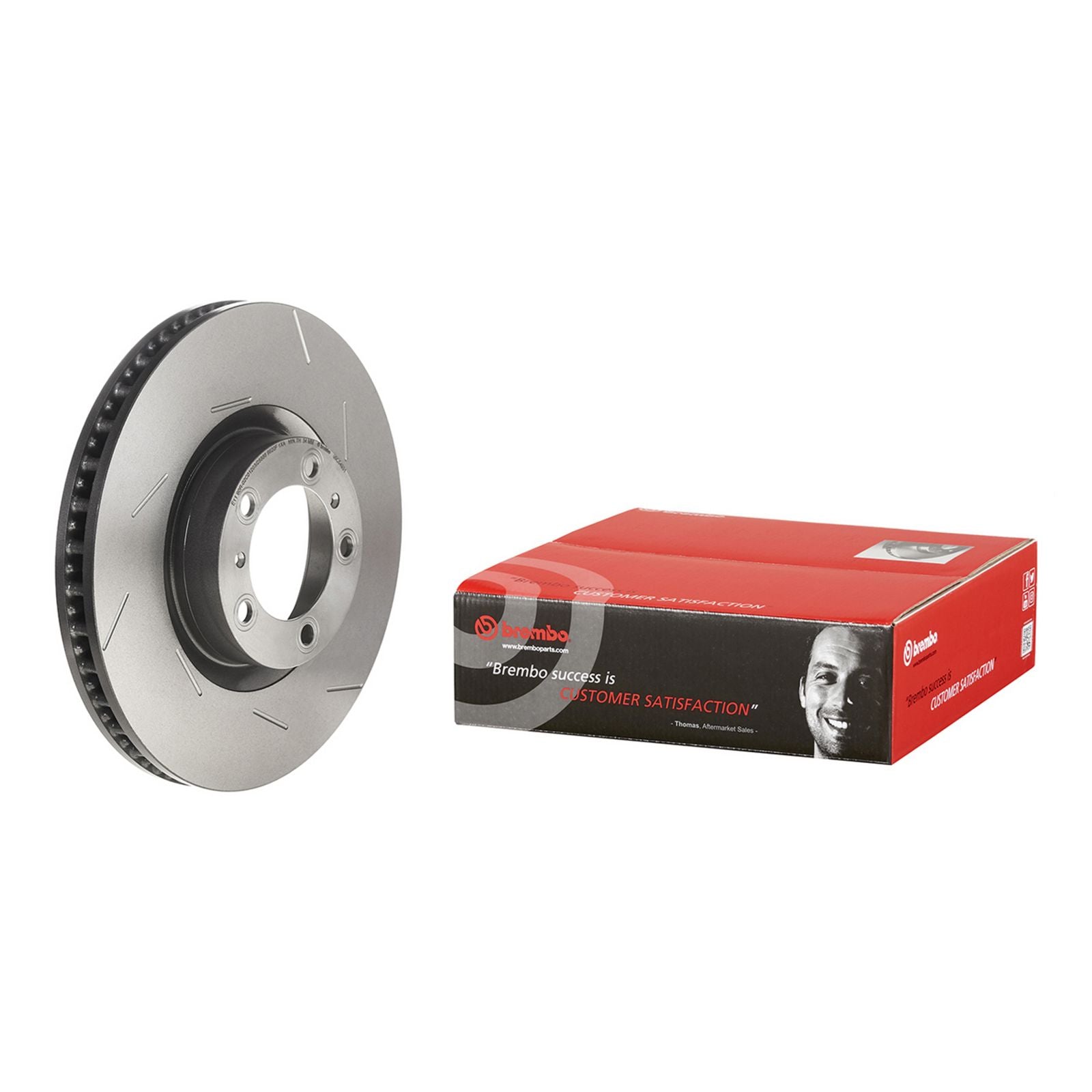 PRIME UV Coated Front Right Disc Brake Rotor - 09.C549.31_01