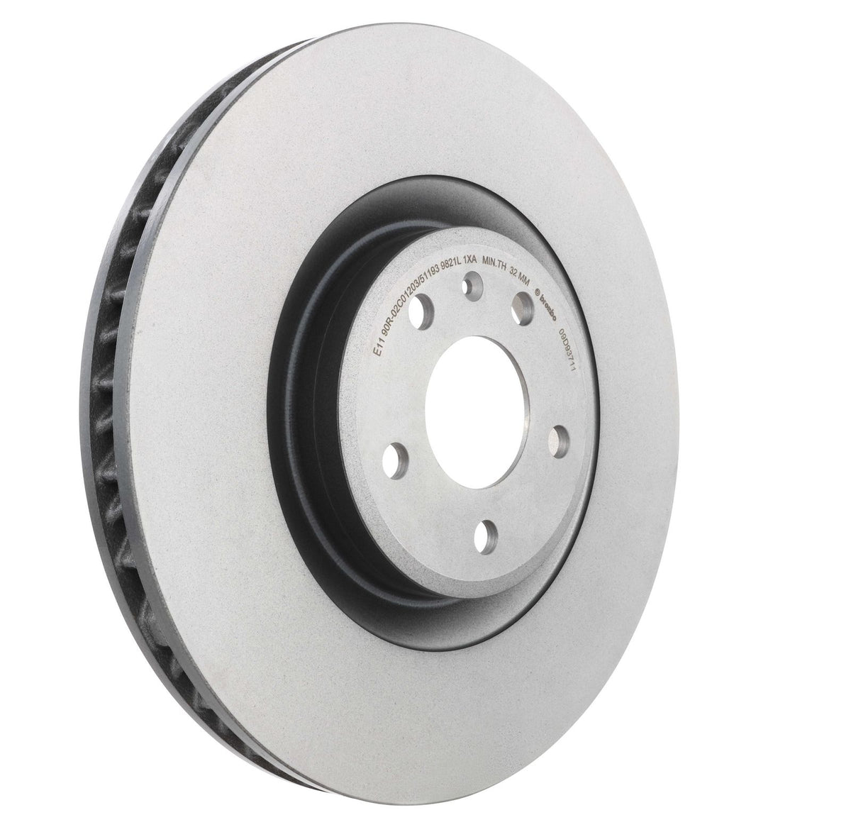 PRIME UV Coated Front Right Disc Brake Rotor - 09.D937.11_27