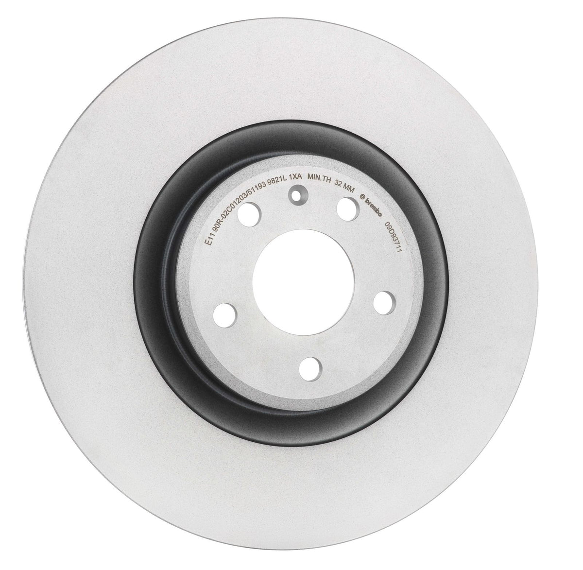 PRIME UV Coated Front Right Disc Brake Rotor - 09.D937.11_29