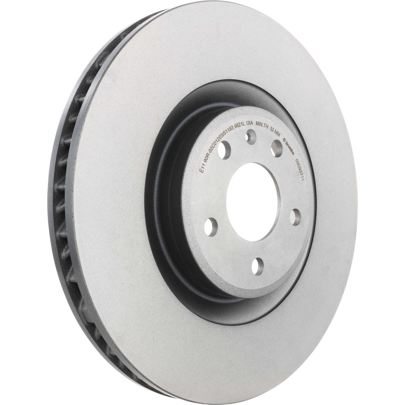 PRIME UV Coated Front Right Disc Brake Rotor - 09.D937.11_01