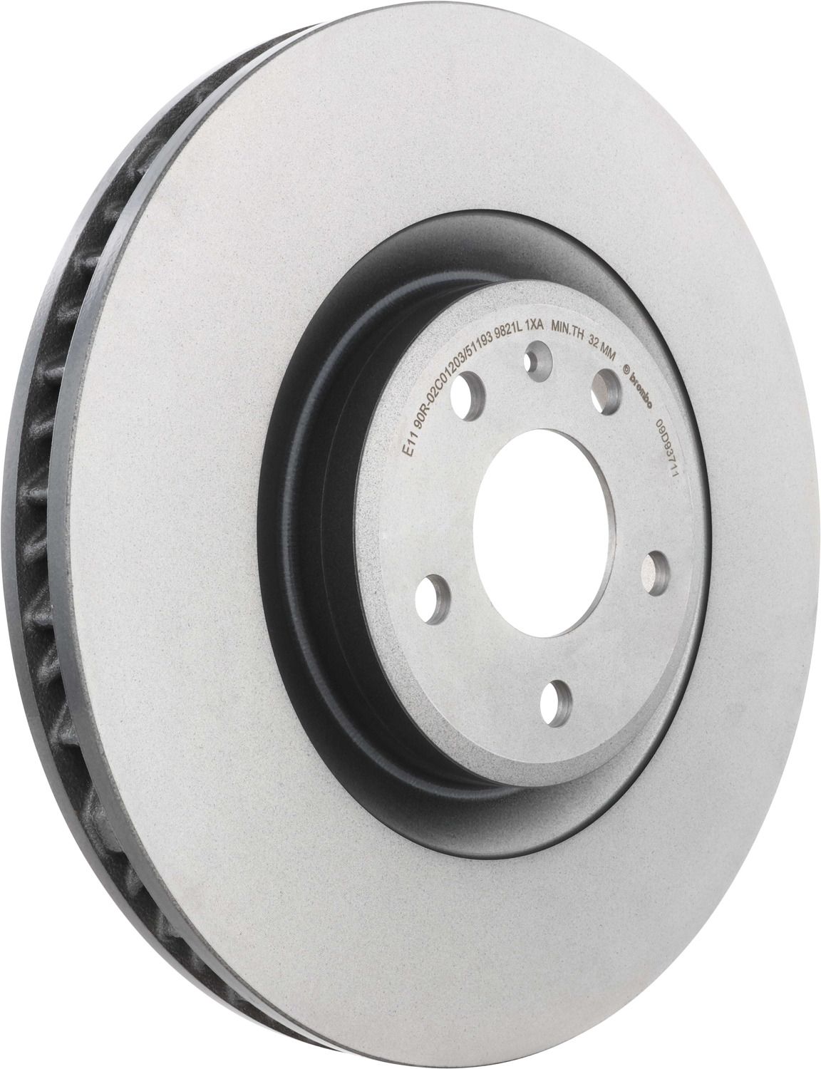 PRIME UV Coated Front Right Disc Brake Rotor - 09.D937.11_01