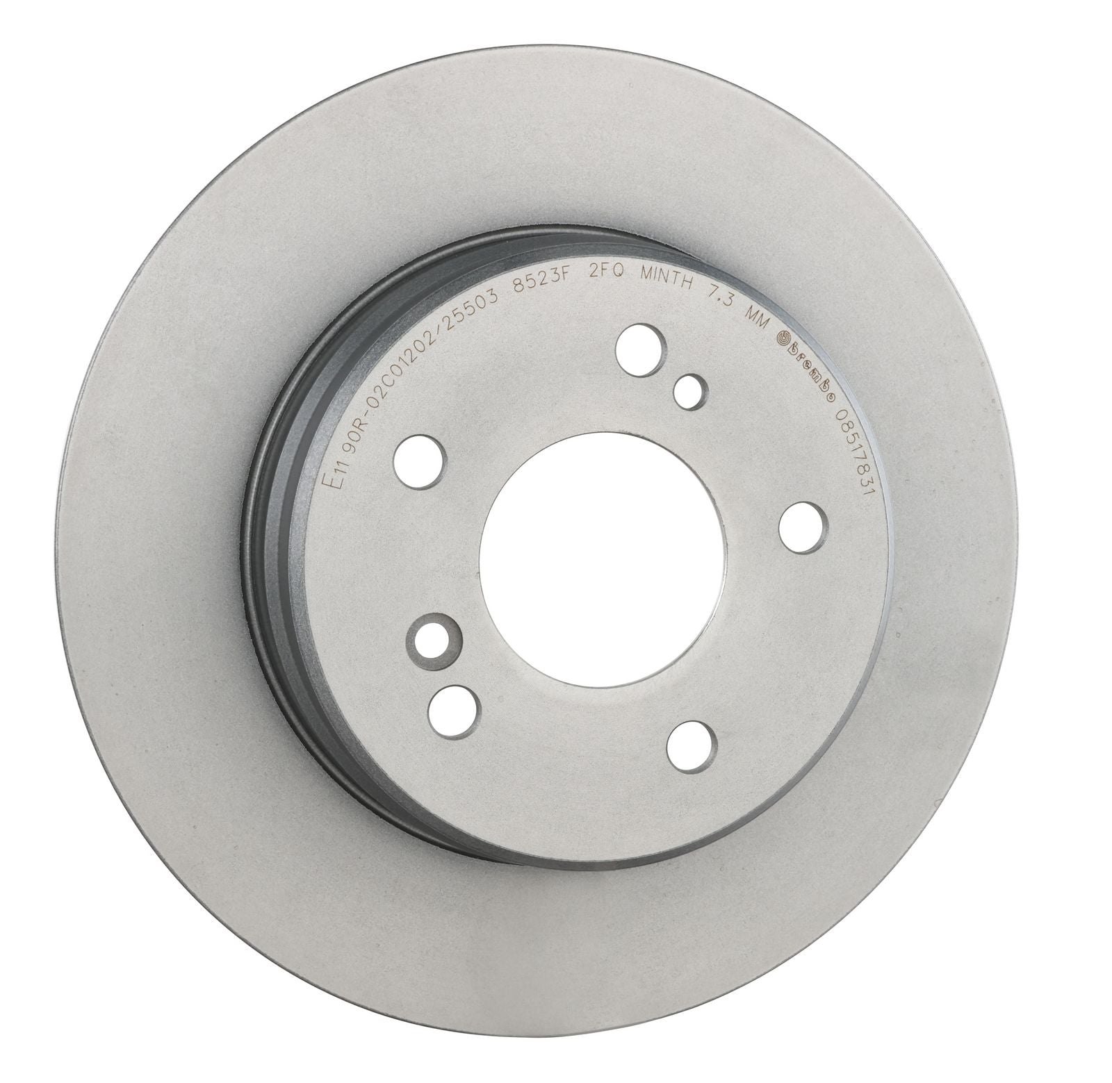 PRIME UV Coated Rear Disc Brake Rotor - 08.5178.31_25